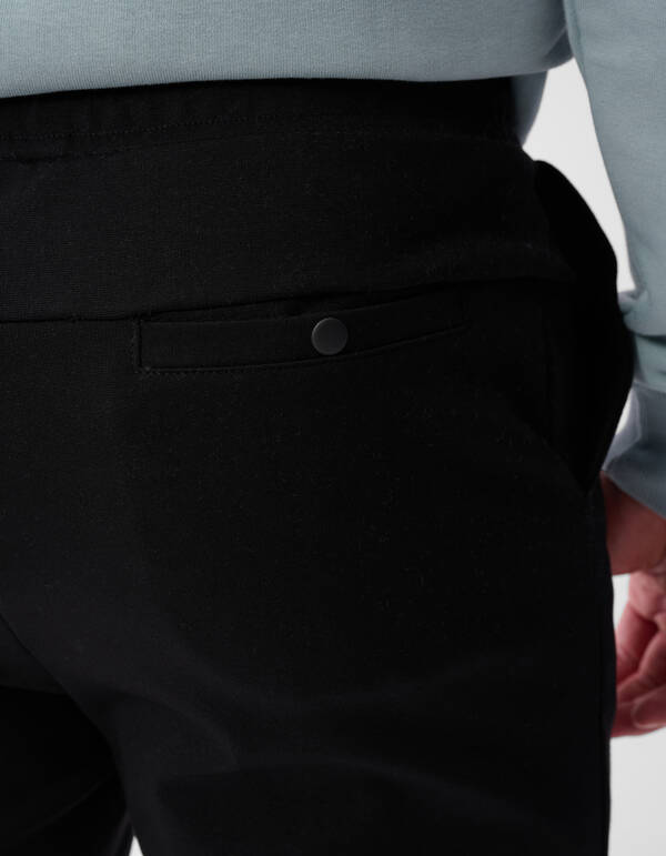 Tricot Broek Zwart SHOEBY MEN