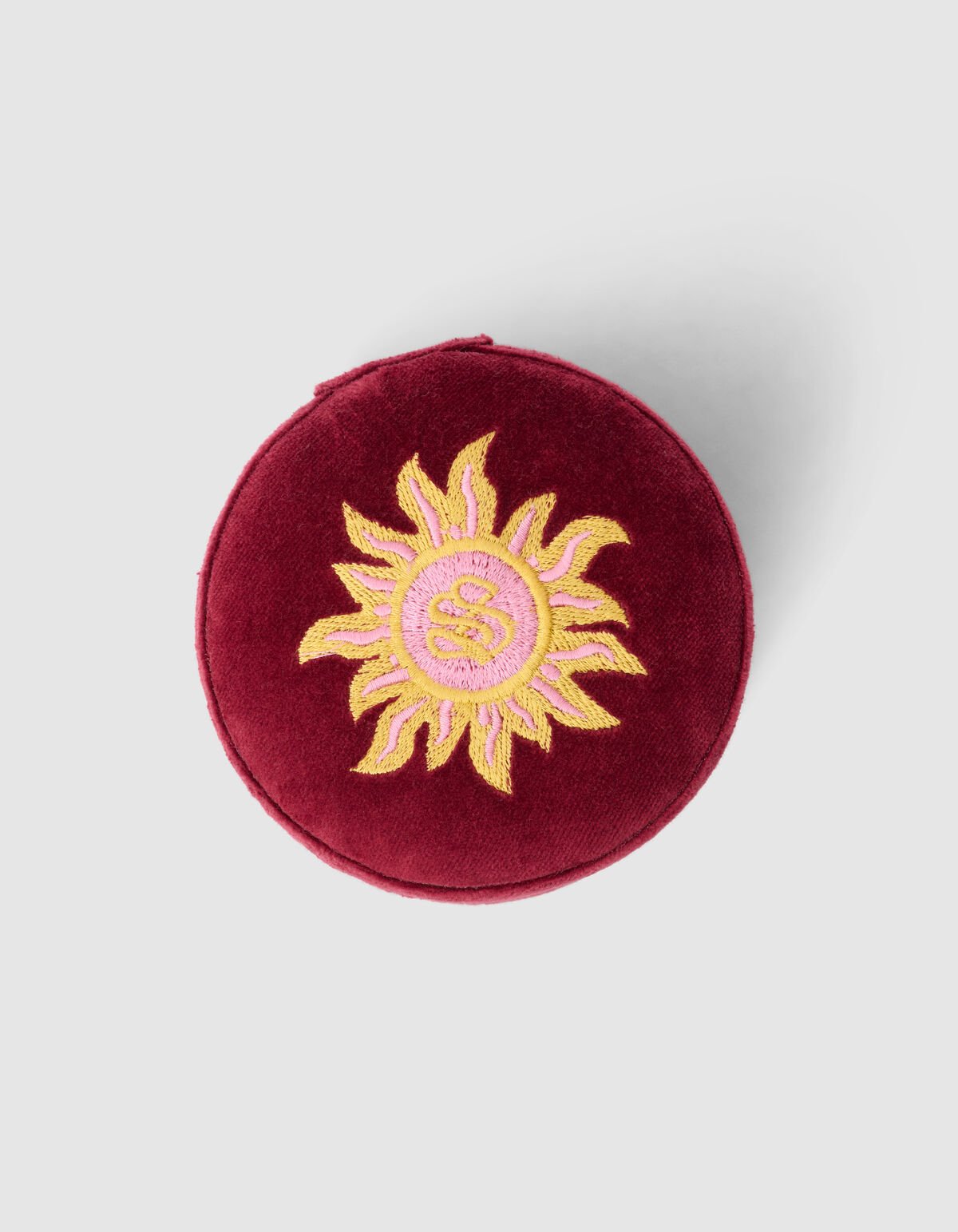 Velvet Sieraden Box Rood/Lichtroze SHOEBY ACCESSOIRES