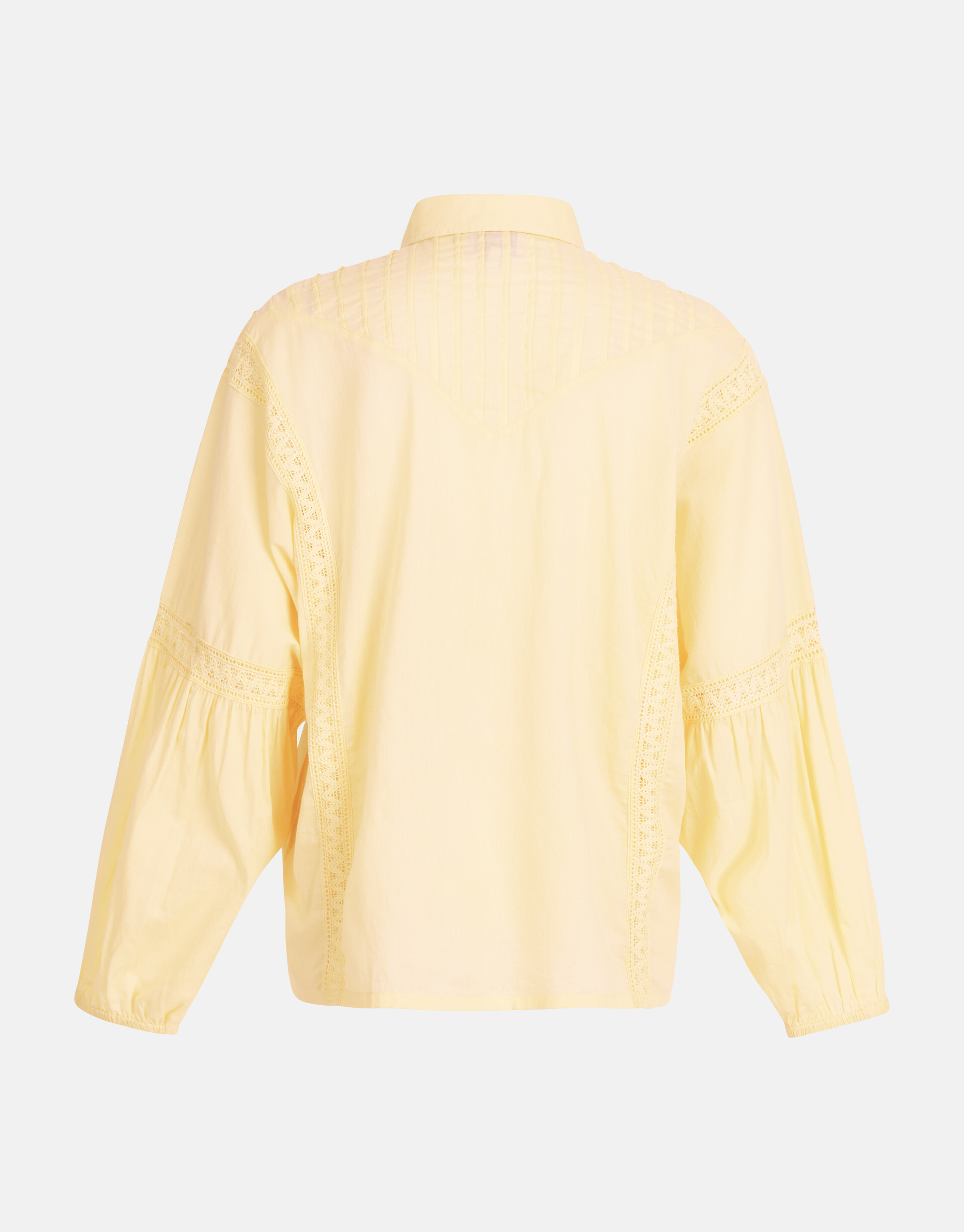 Embroidery Blouse Lichtgeel SHOEBY WOMEN