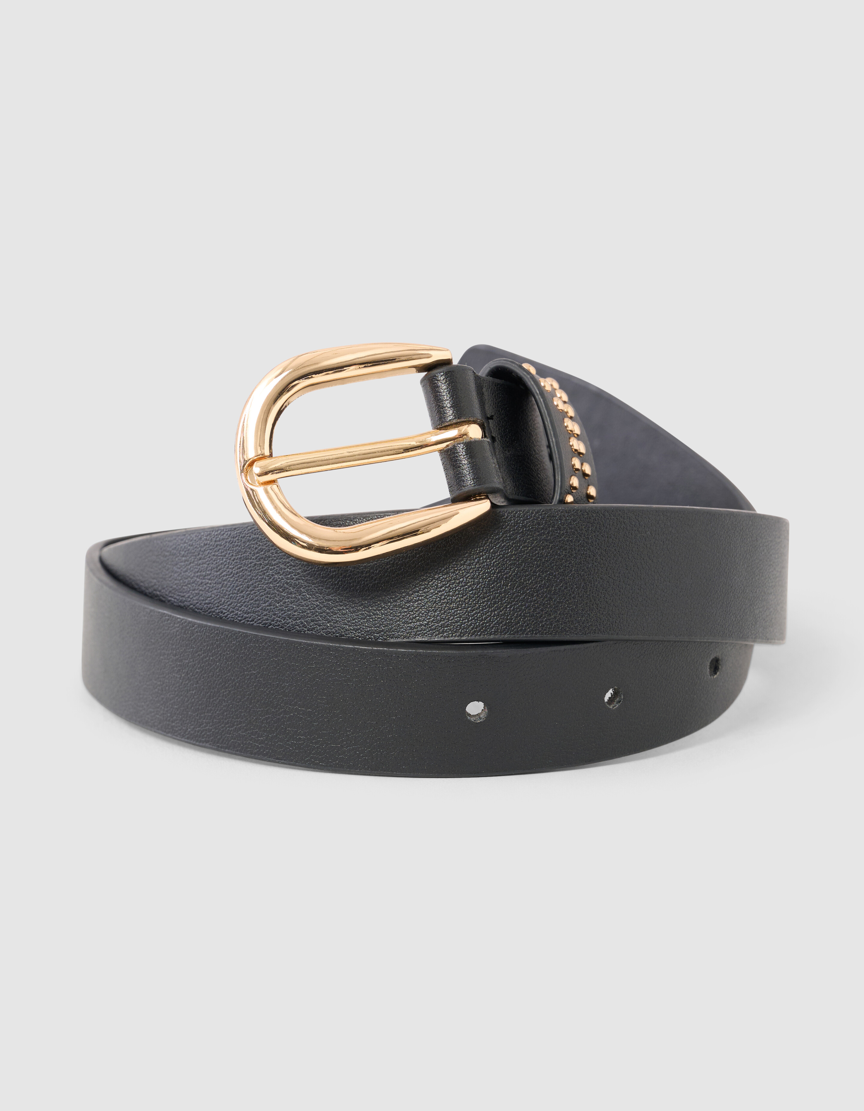 Studs Riem Zwart SHOEBY ACCESSOIRES