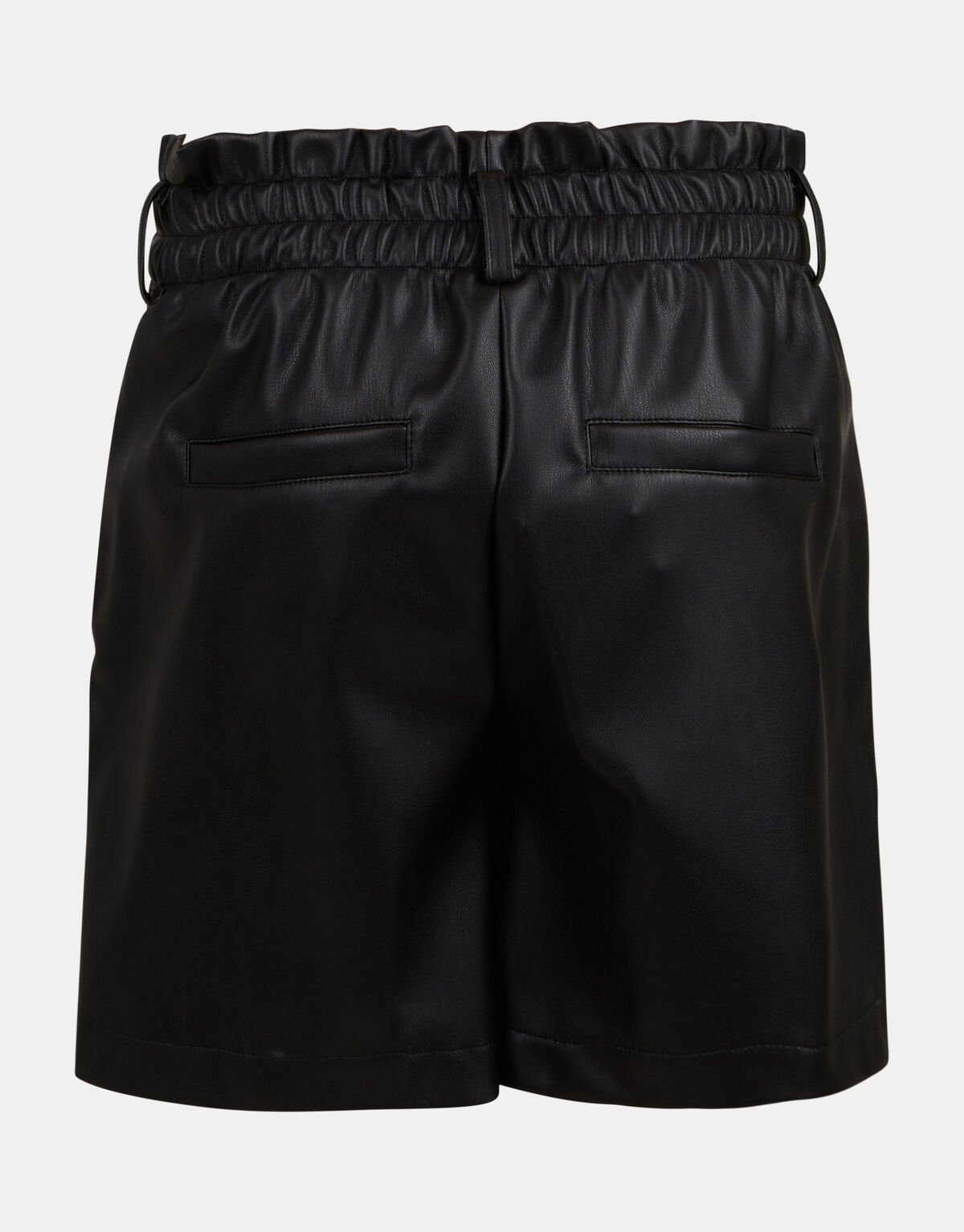Vegan Leren Short Zwart JILL&MITCH