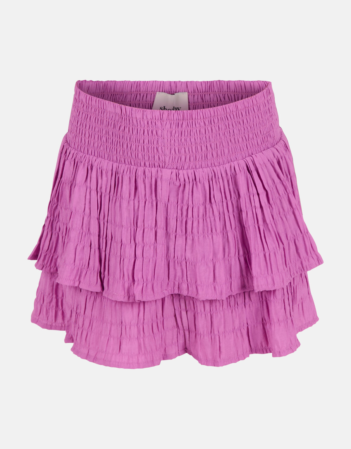 Seersucker Rok Paars SHOEBY GIRLS