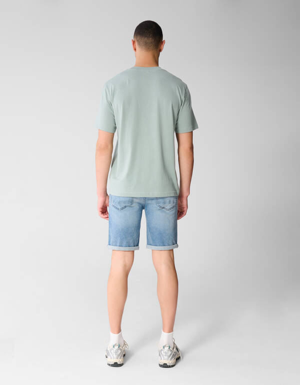 Denim Short Donkerblauw SHOEBY MEN