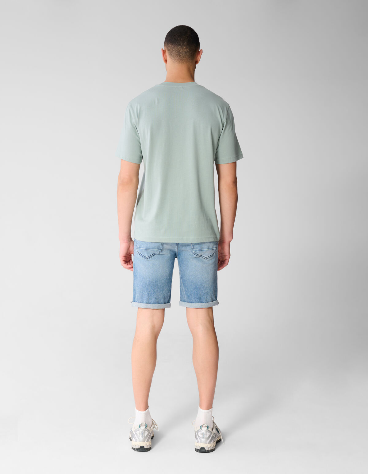 Denim Short Donkerblauw SHOEBY MEN