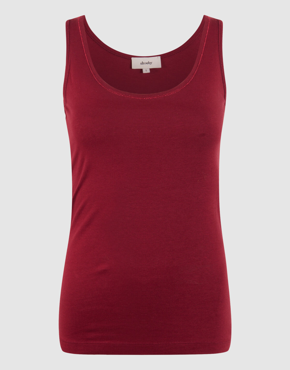 Basic Tanktop Rood SHOEBY WOMEN