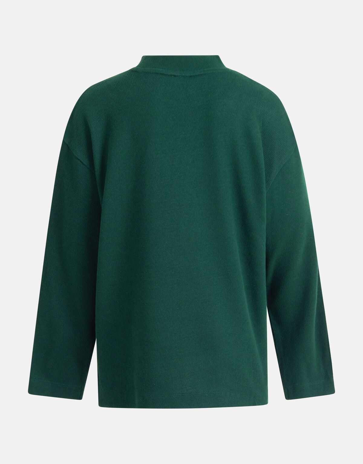 Structuur Longsleeve Donkergroen SHOEBY BOYS