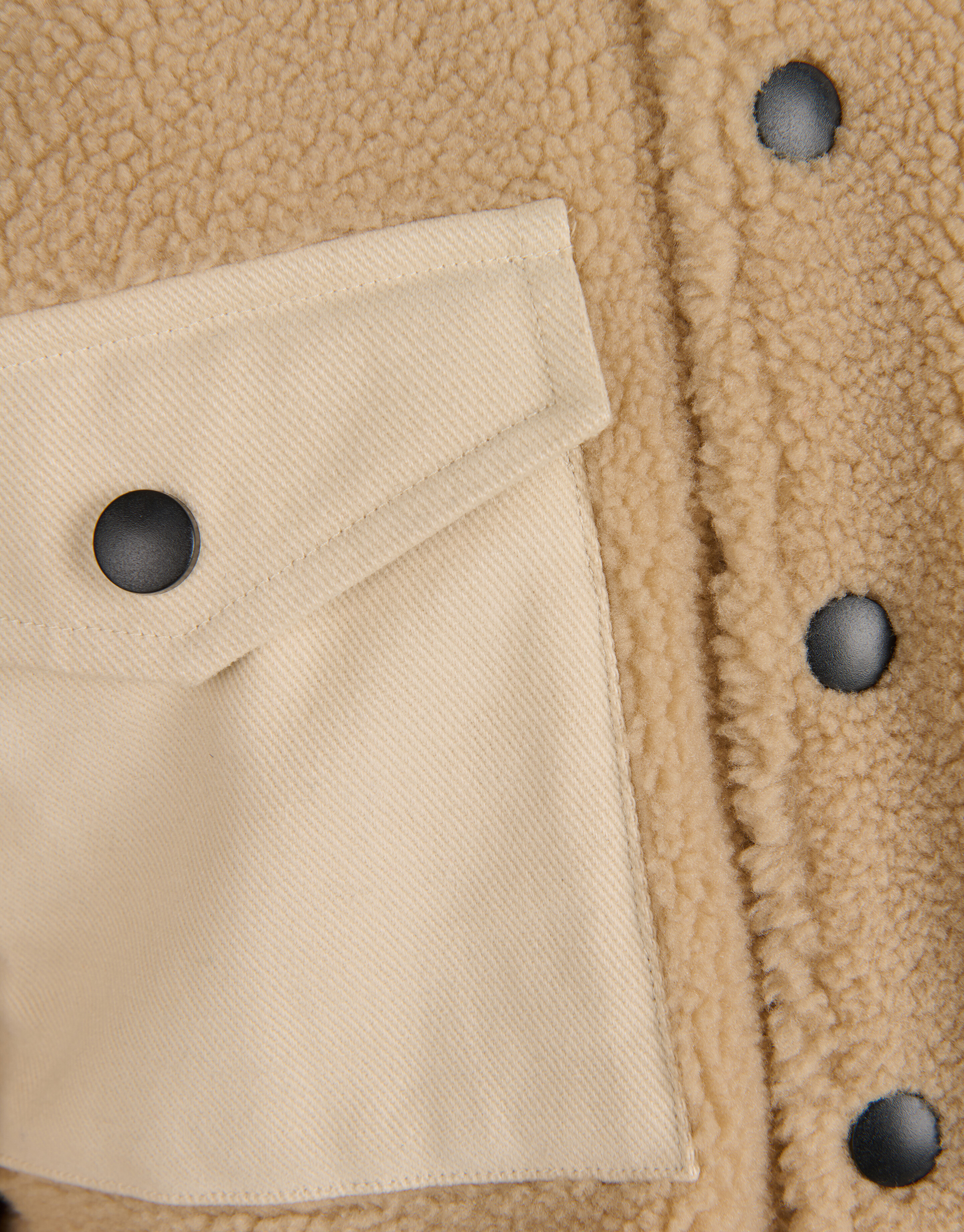 Teddy Overshirt Beige SHOEBY BOYS
