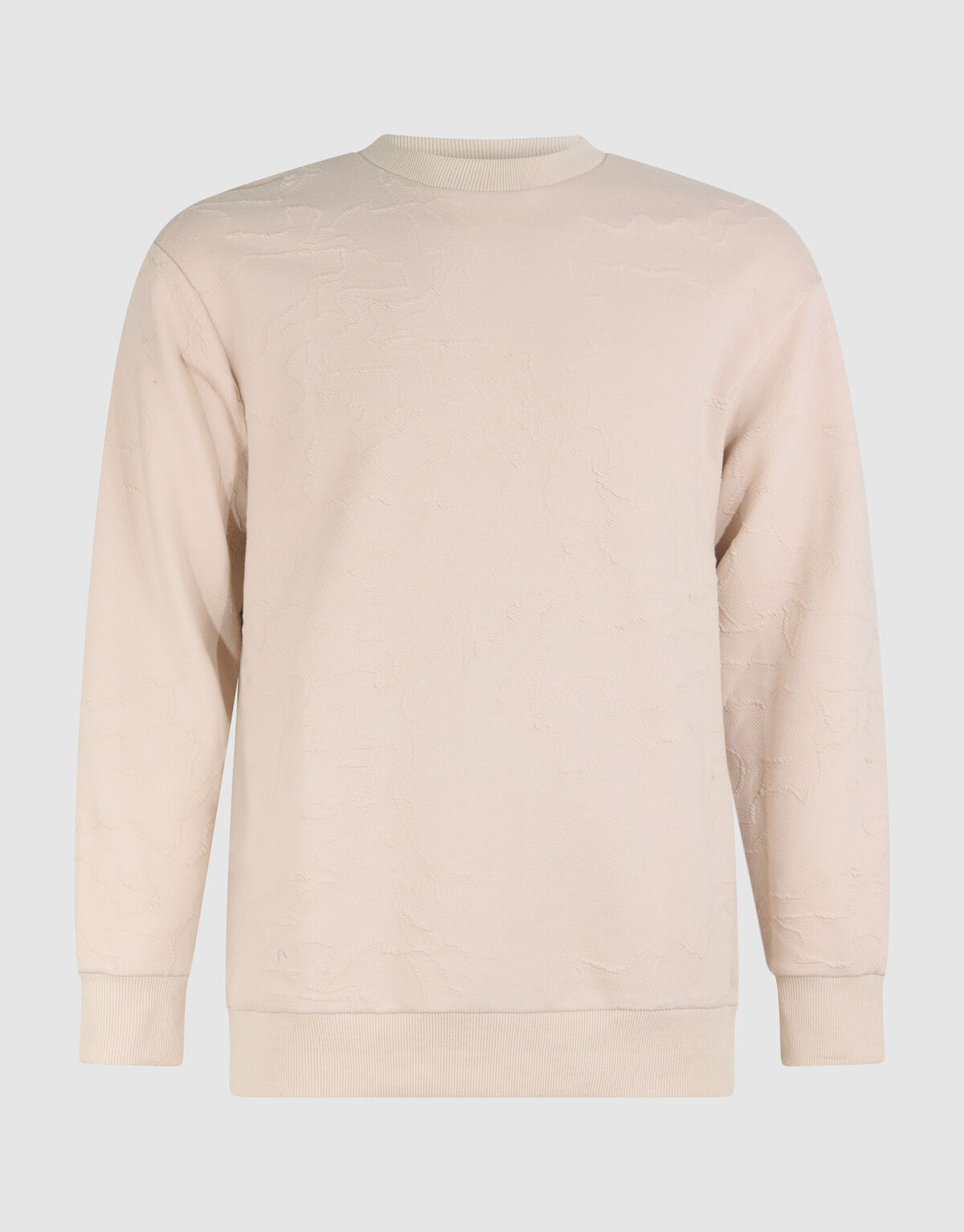 Structuur Sweater Gebroken Wit SHOEBY MEN