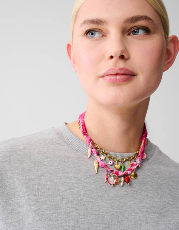 Oversized Sweat T-shirt Lichtgrijs SHOEBY WOMEN