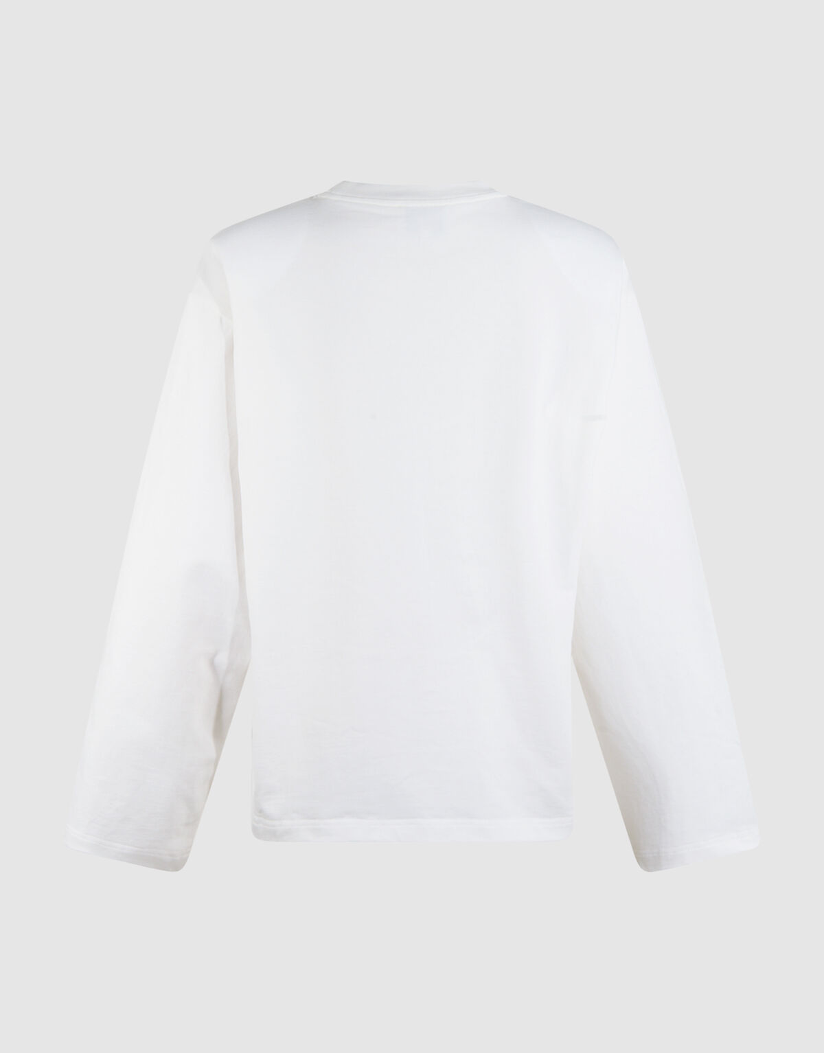 Oversized Basic Longsleeve T-shirt Wit SHOEBY WOMEN