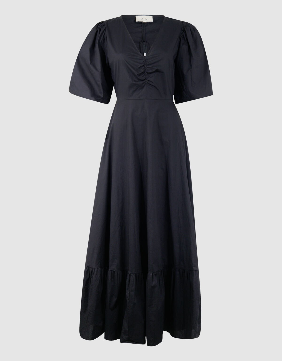 Poplin Maxi Jurk Zwart SHOEBY WOMEN