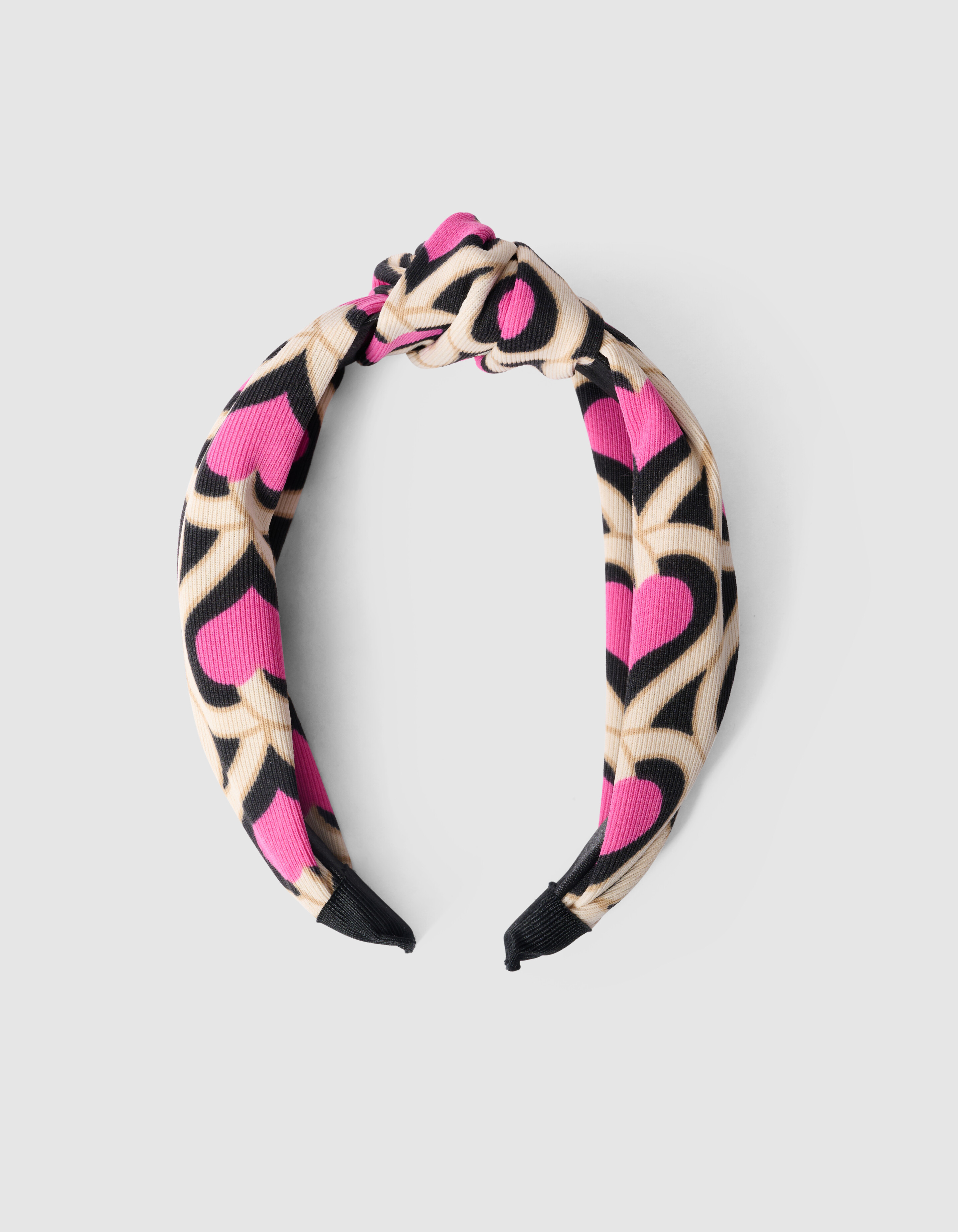 Heart Haarband Roze SHOEBY ACCESSOIRES