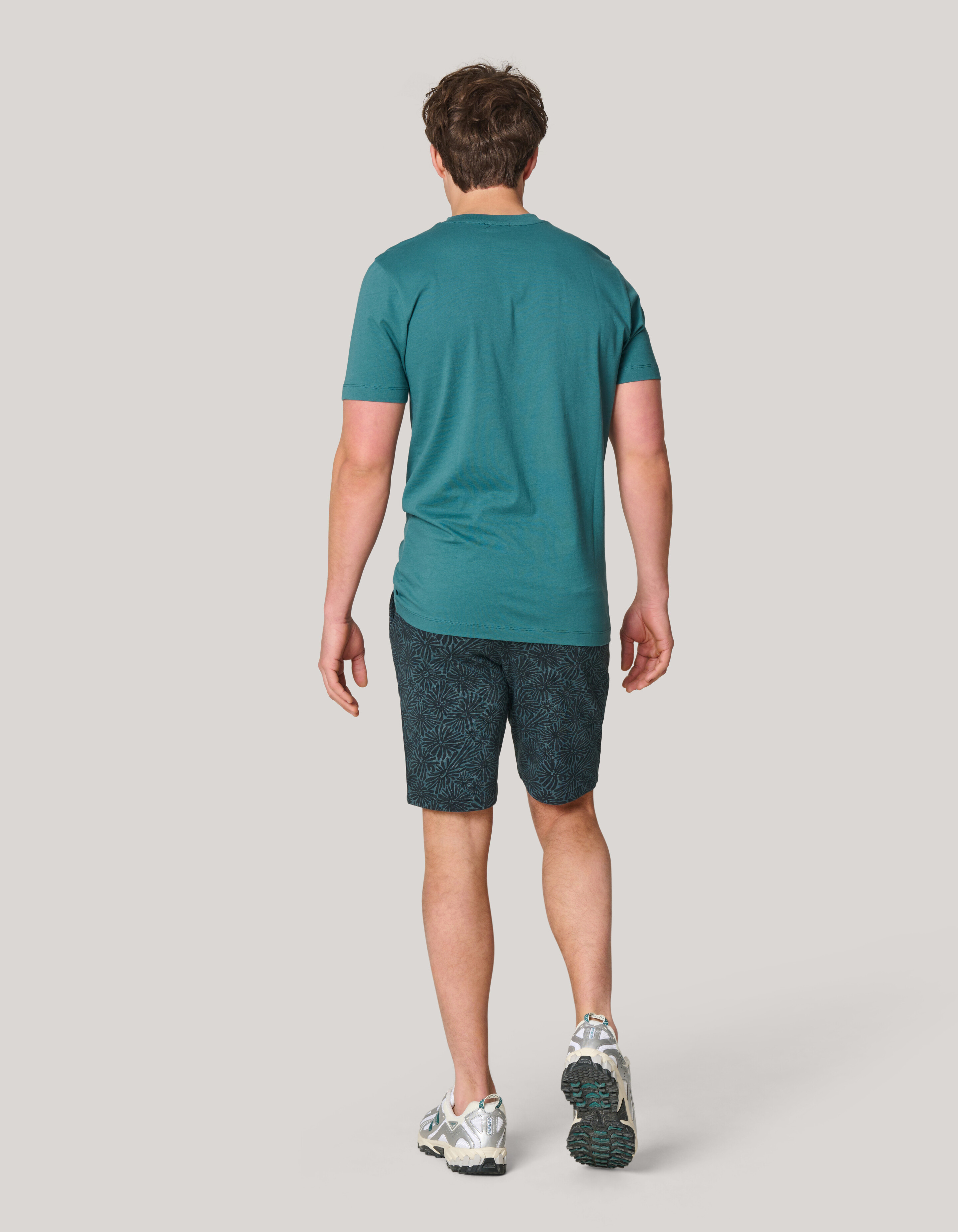 Artwork T-shirt Turquoise SHOEBY MEN