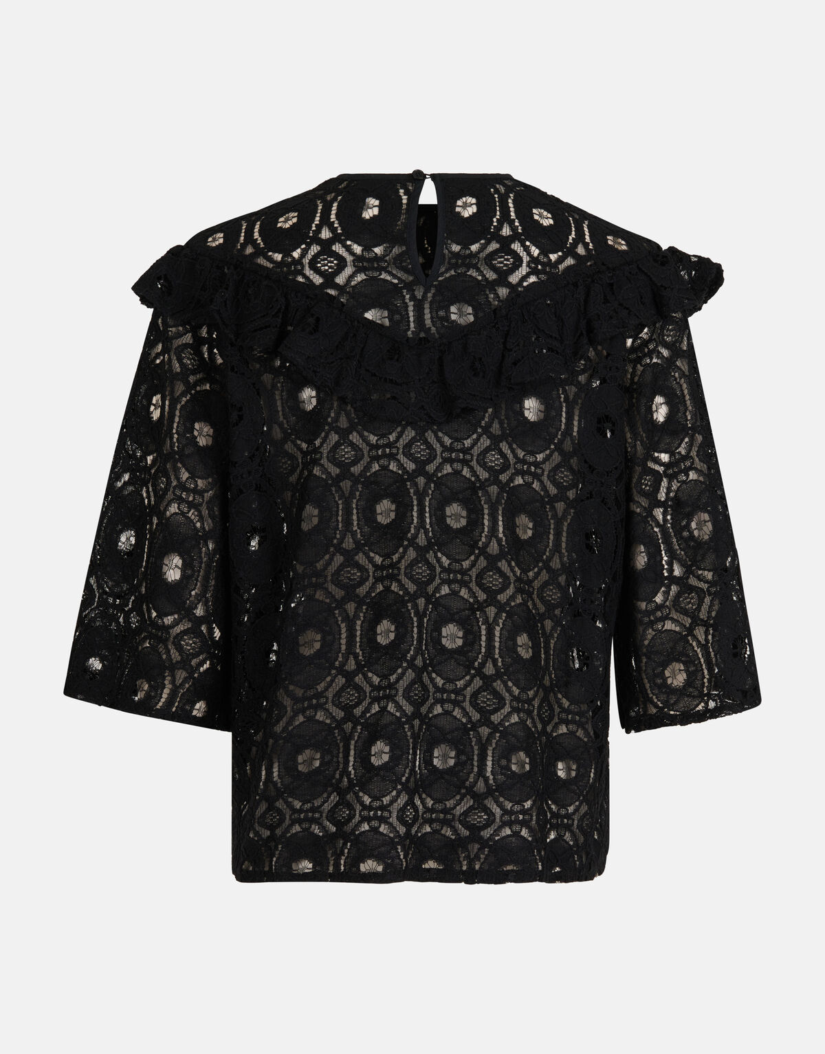 Kanten Top Zwart SHOEBY WOMEN