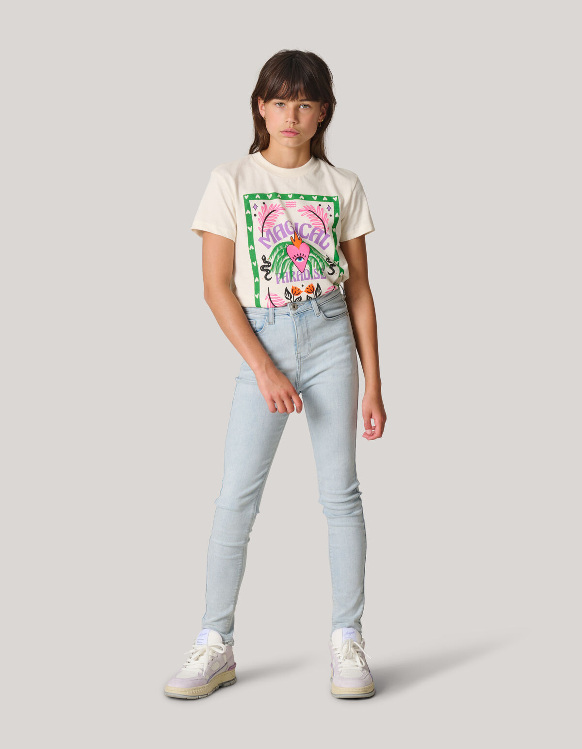 Skinny Jeans Bleached SHOEBY GIRLS