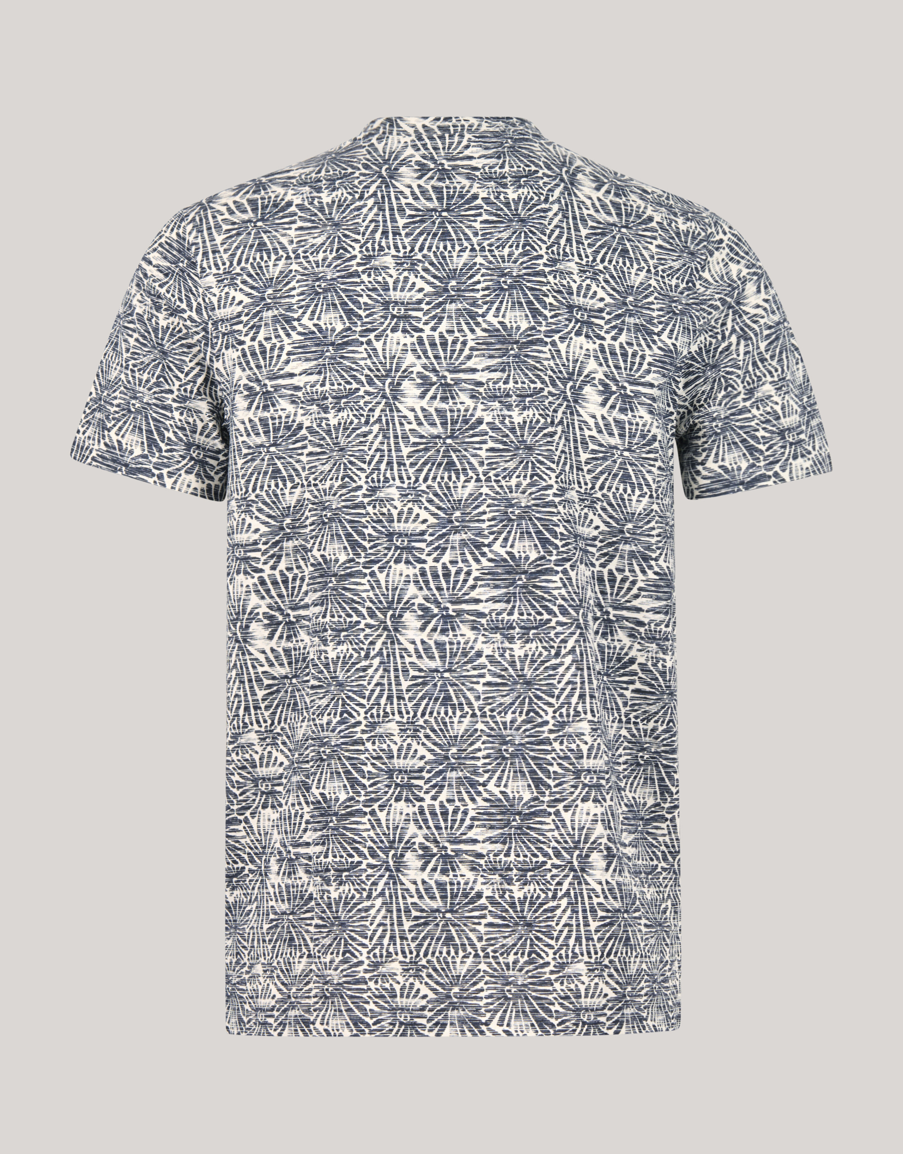 Printed Flower T-shirt Zwart SHOEBY MEN