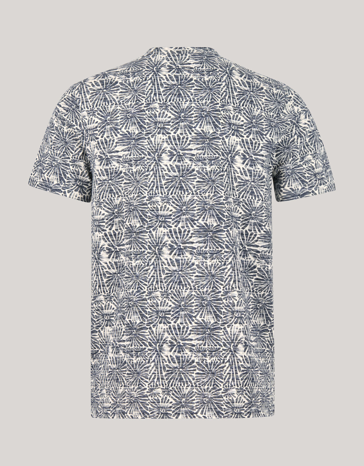 Printed Flower T-shirt Zwart SHOEBY MEN