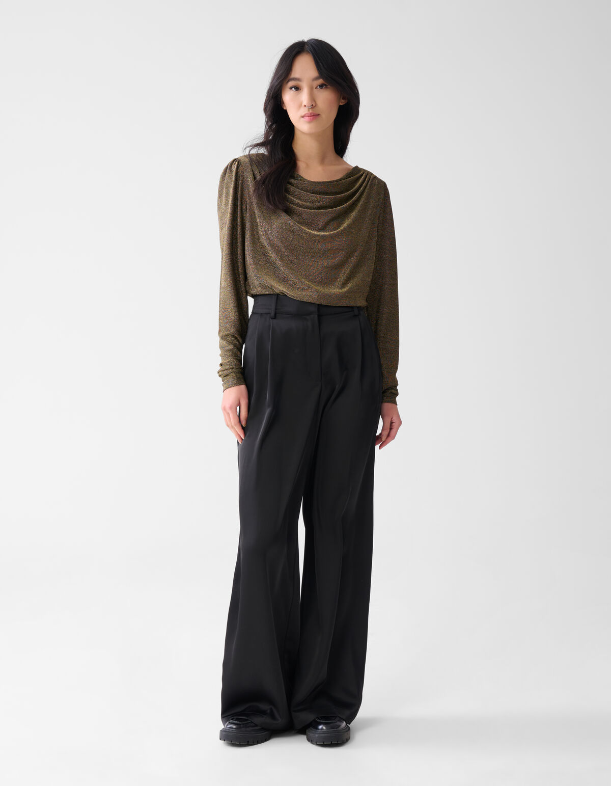Glitter Waterval Top Goud SHOEBY WOMEN