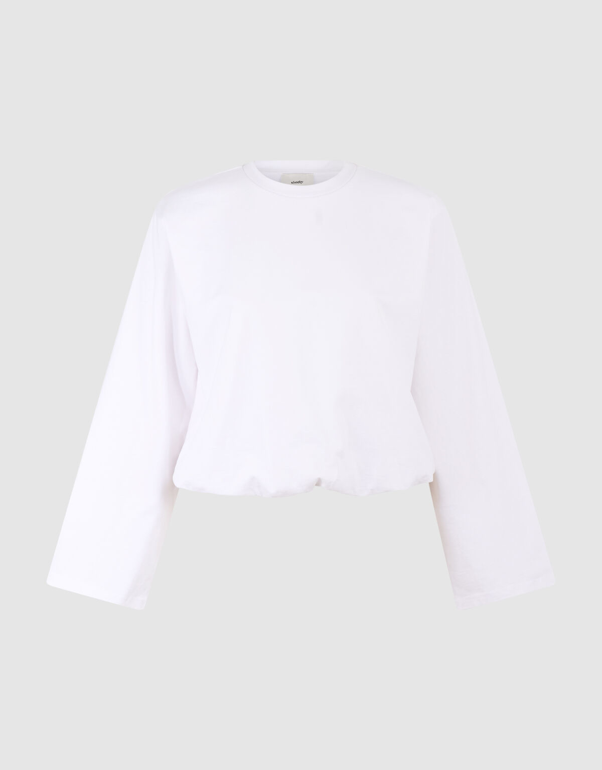 Balloon Longsleeve T-shirt Wit SHOEBY WOMEN