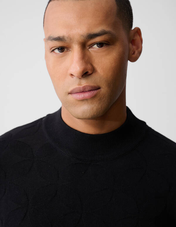 Sparkle Gebreide Trui Zwart SHOEBY MEN