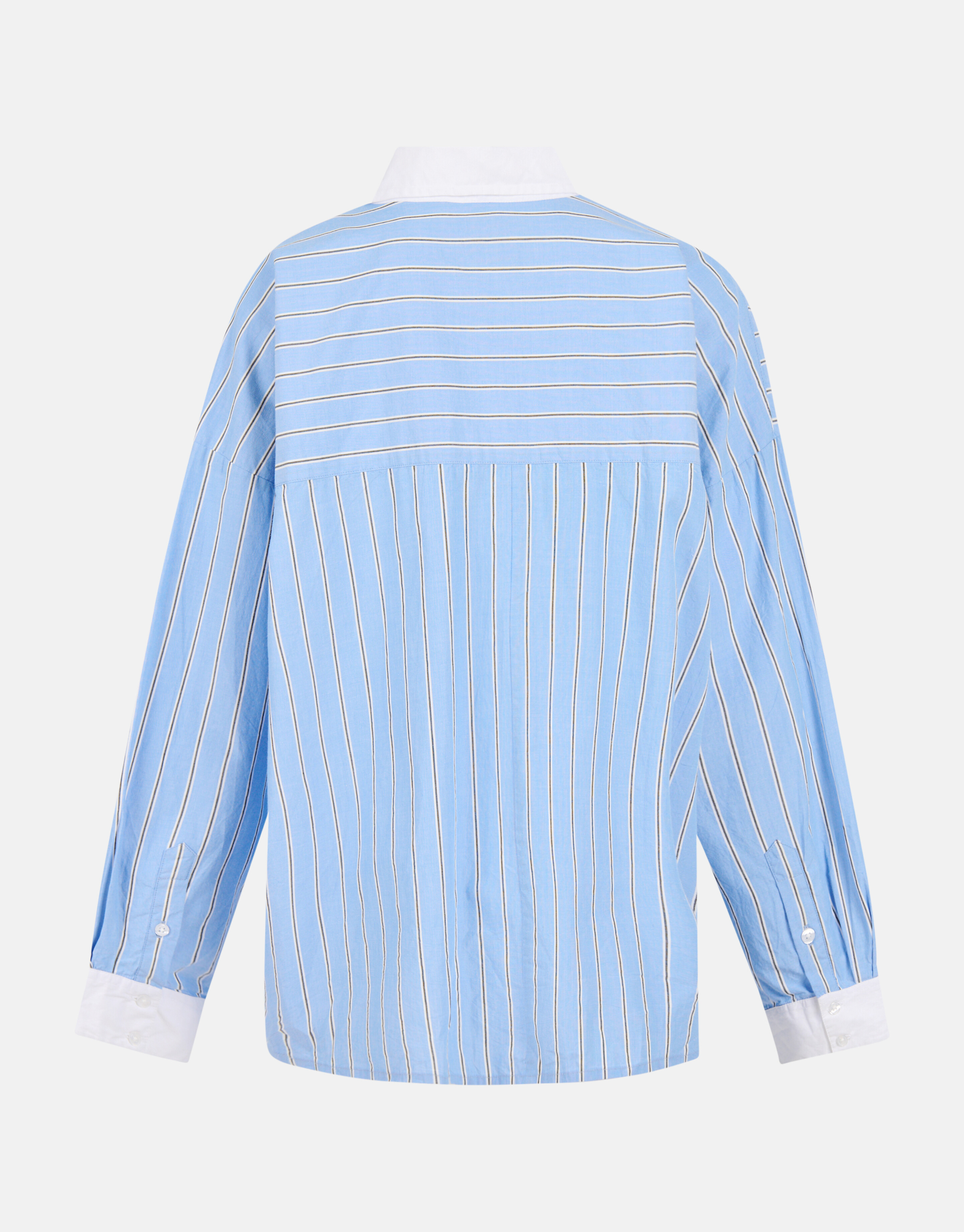 Pinstripe Blouse Lichtblauw By Lonneke SHOEBY WOMEN