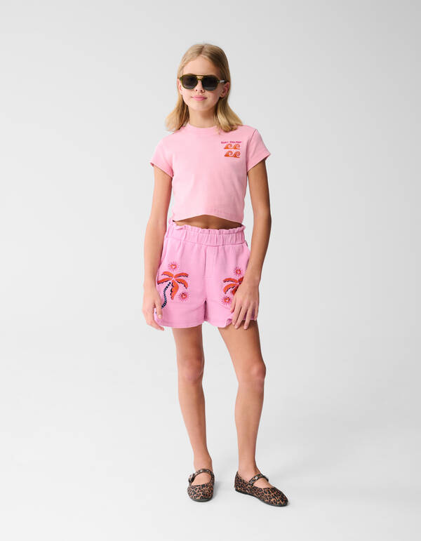 Surf Crop Top Roze SHOEBY GIRLS