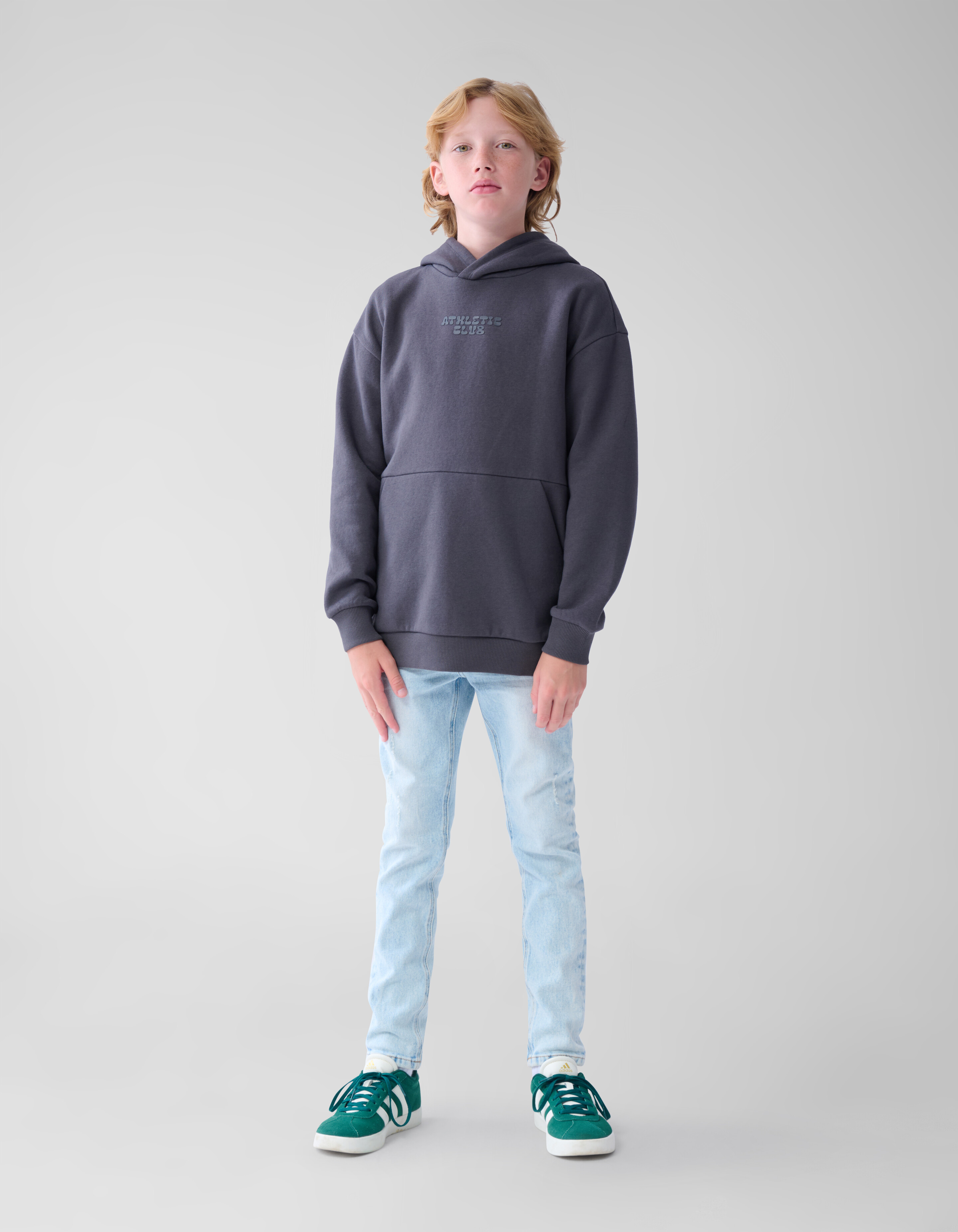 Artwork Hoodie Donkergrijs SHOEBY BOYS