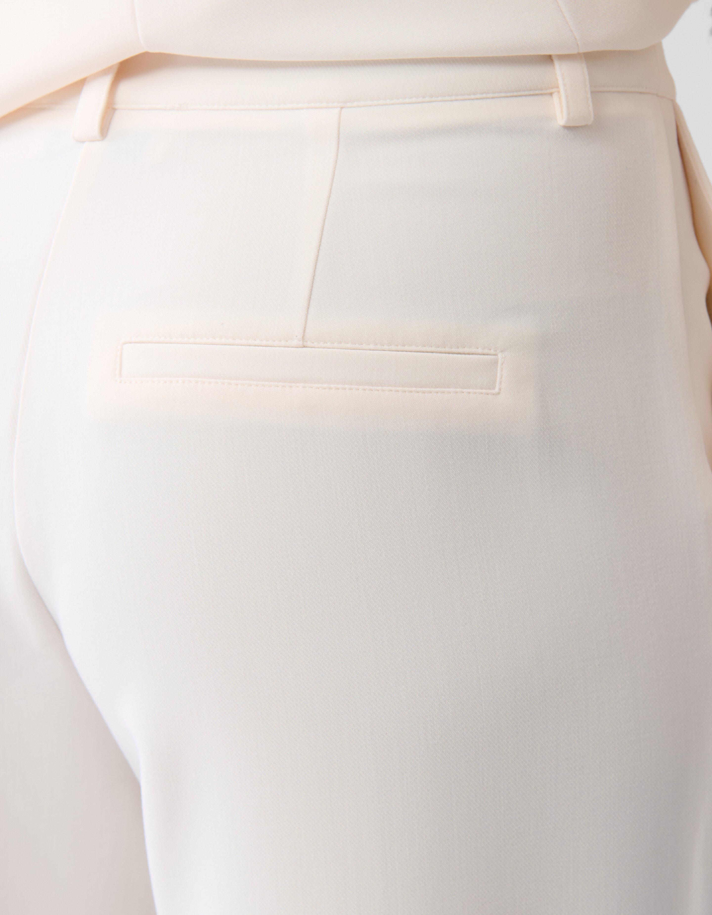 Turn Up Pantalon Gebroken Wit By Fred SHOEBY WOMEN