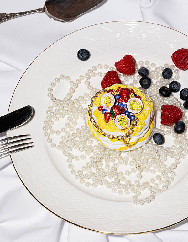 Pavlova Kerstbal Multicolor By Fred SHOEBY ACCESSOIRES