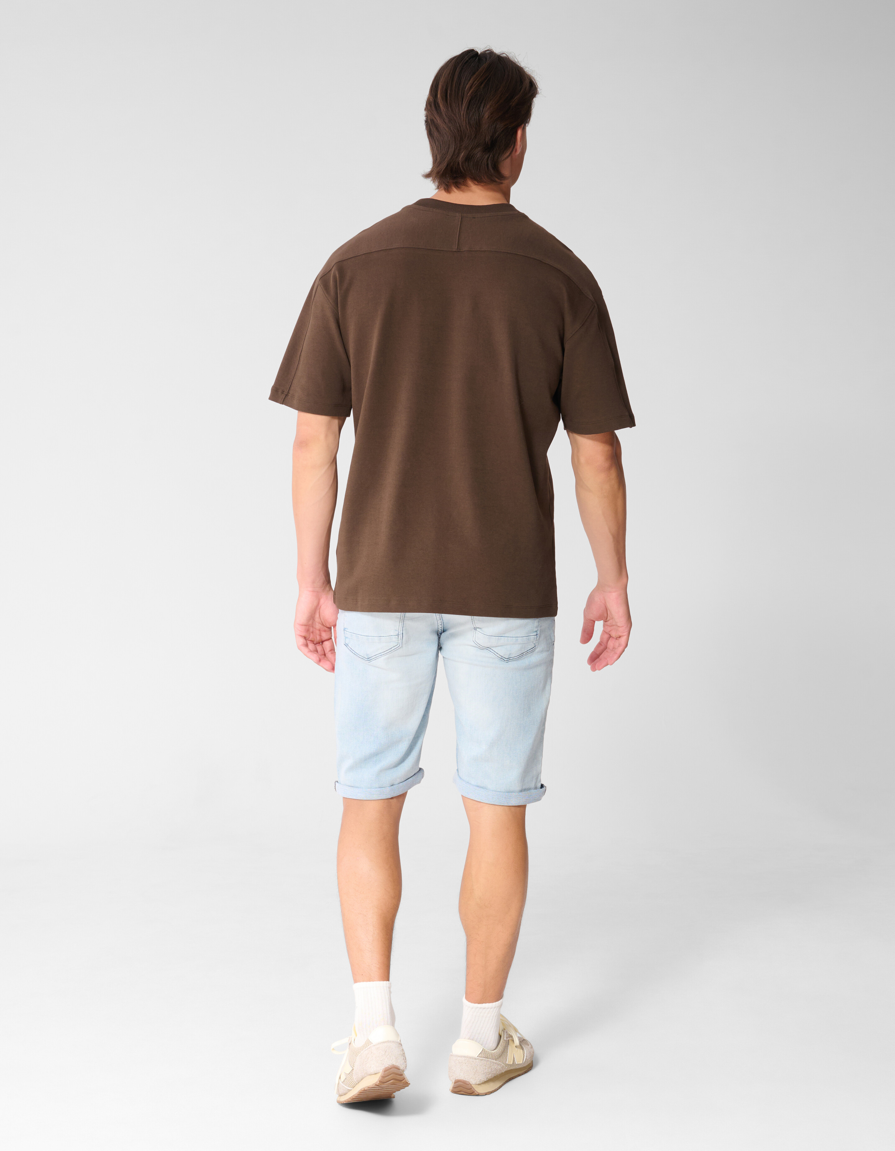 Jog Denim Short Bleached SHOEBY MEN