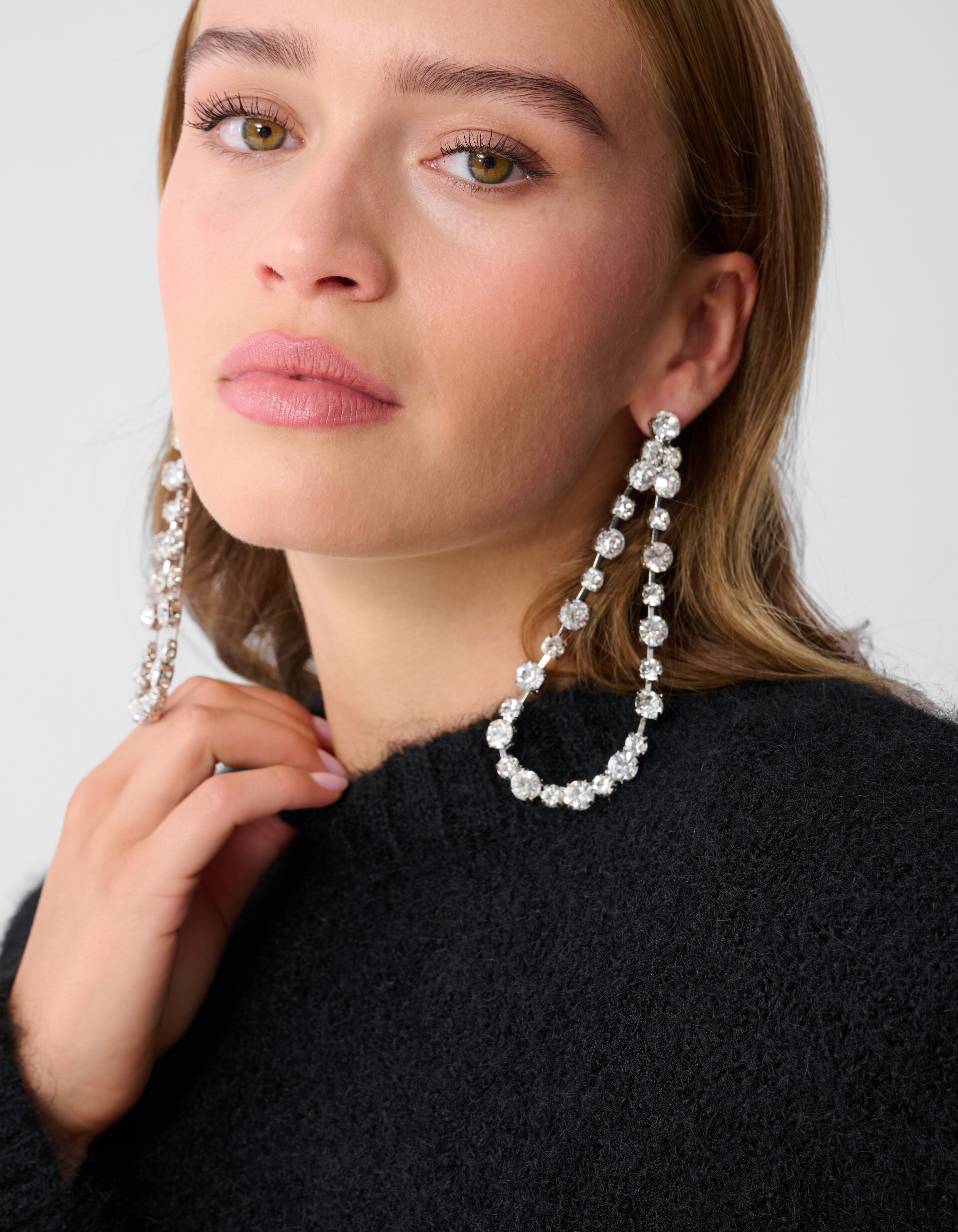 Harige Oversized Trui Zwart By Monica SHOEBY WOMEN