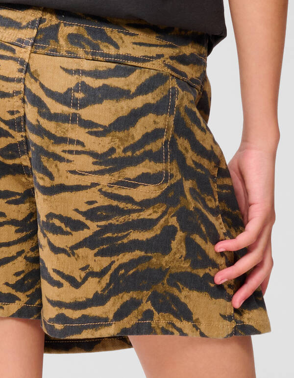 Tiger Wrap Skort Bruin SHOEBY GIRLS