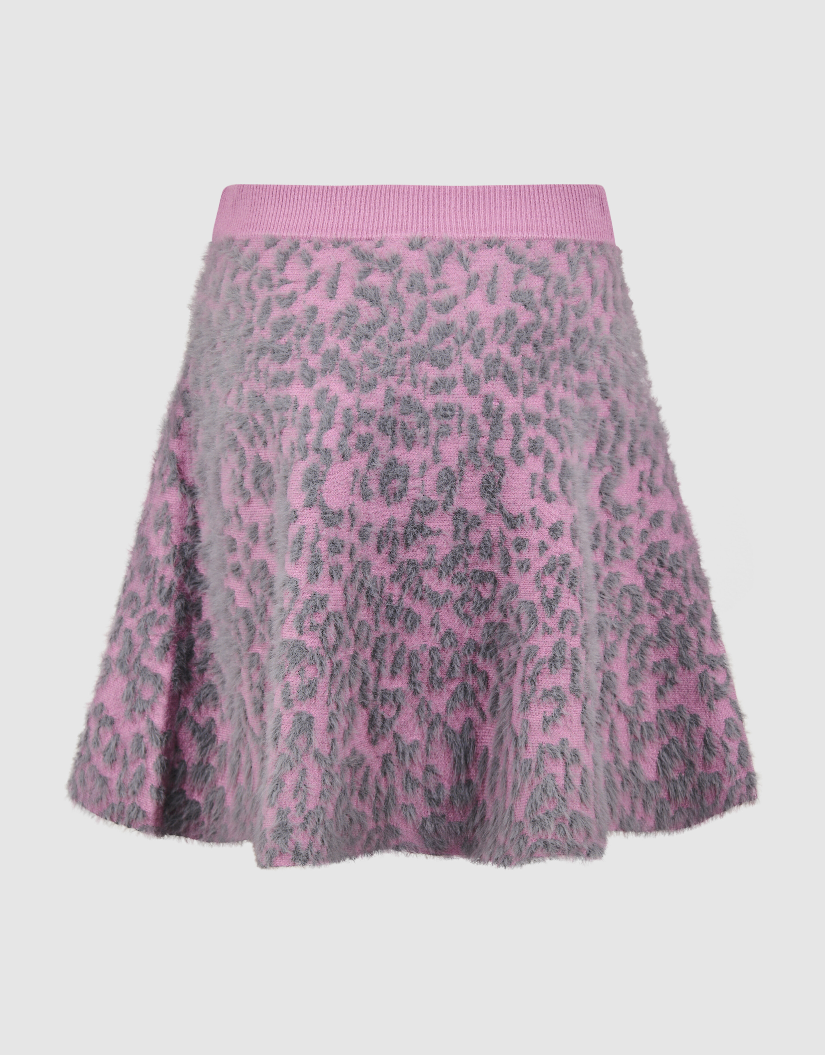 Leopard Knit Rok Roze SHOEBY GIRLS