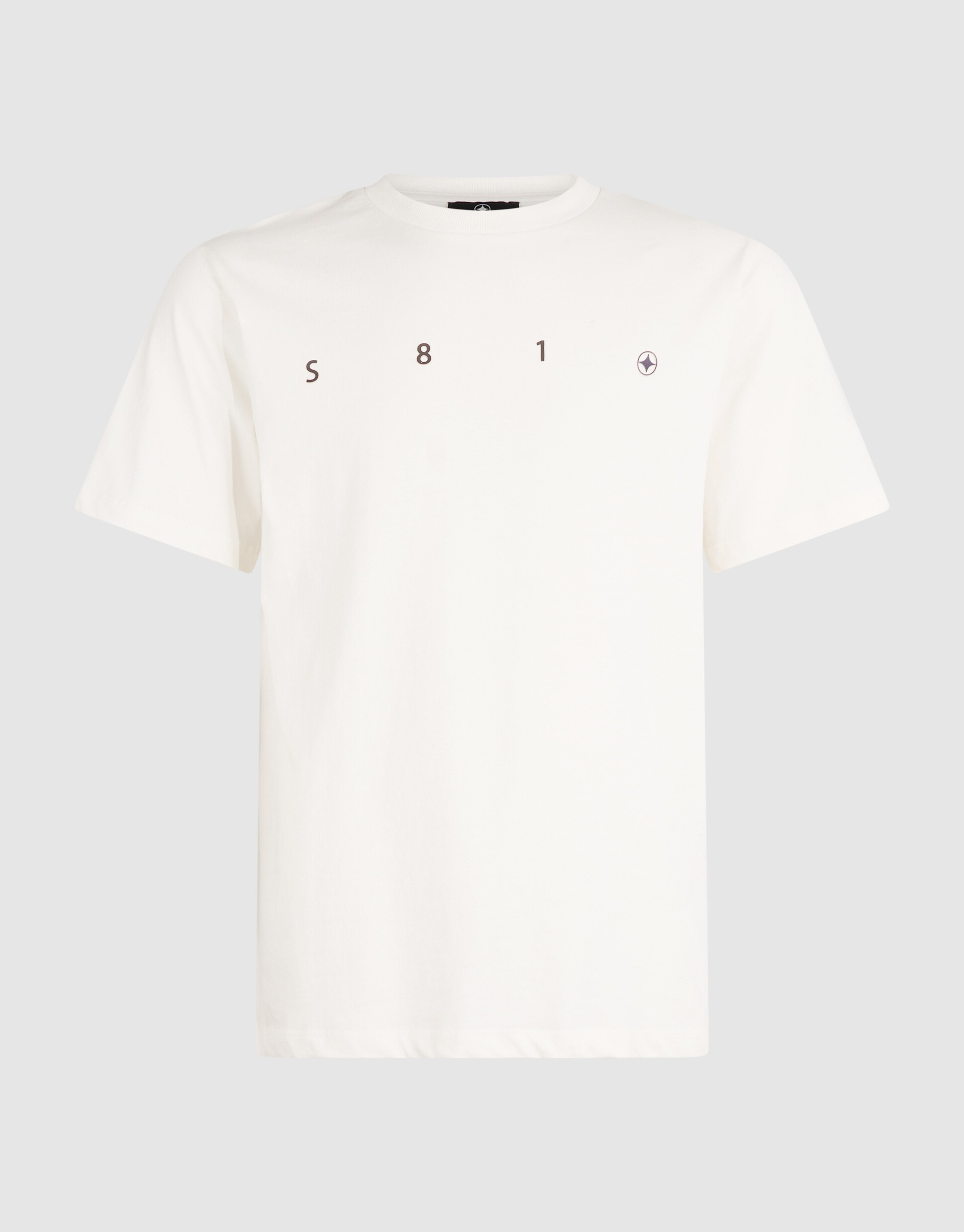 Minimal Artwork T-shirt Gebroken Wit SHOEBY MEN