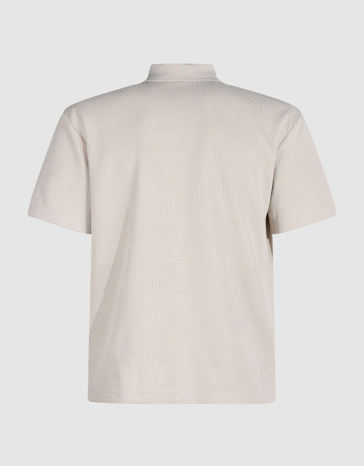 Structuur Zipper Polo Zand SHOEBY MEN