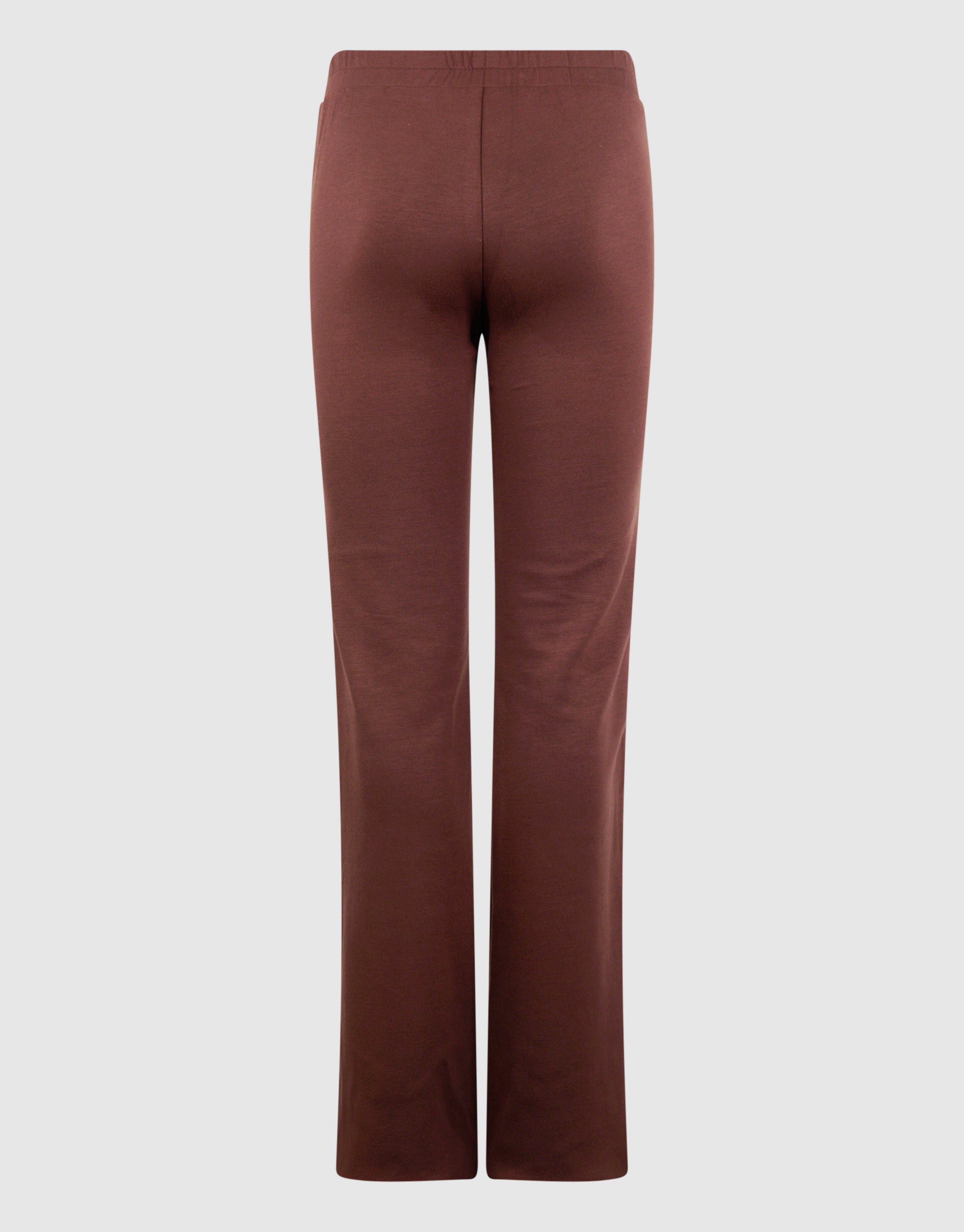 Sporty Flared Broek Bruin SHOEBY GIRLS