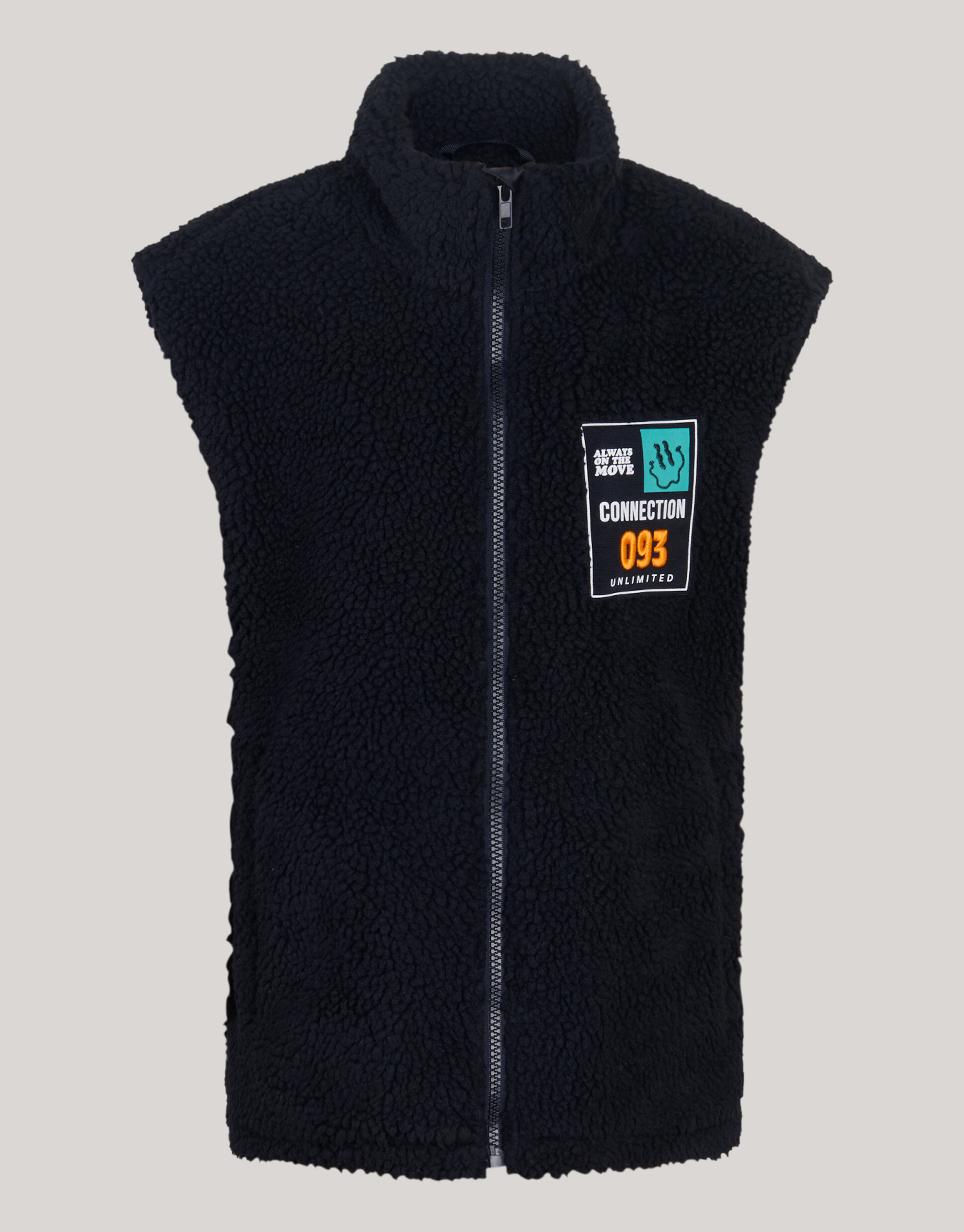 Teddy Bodywarmer Zwart SHOEBY BOYS