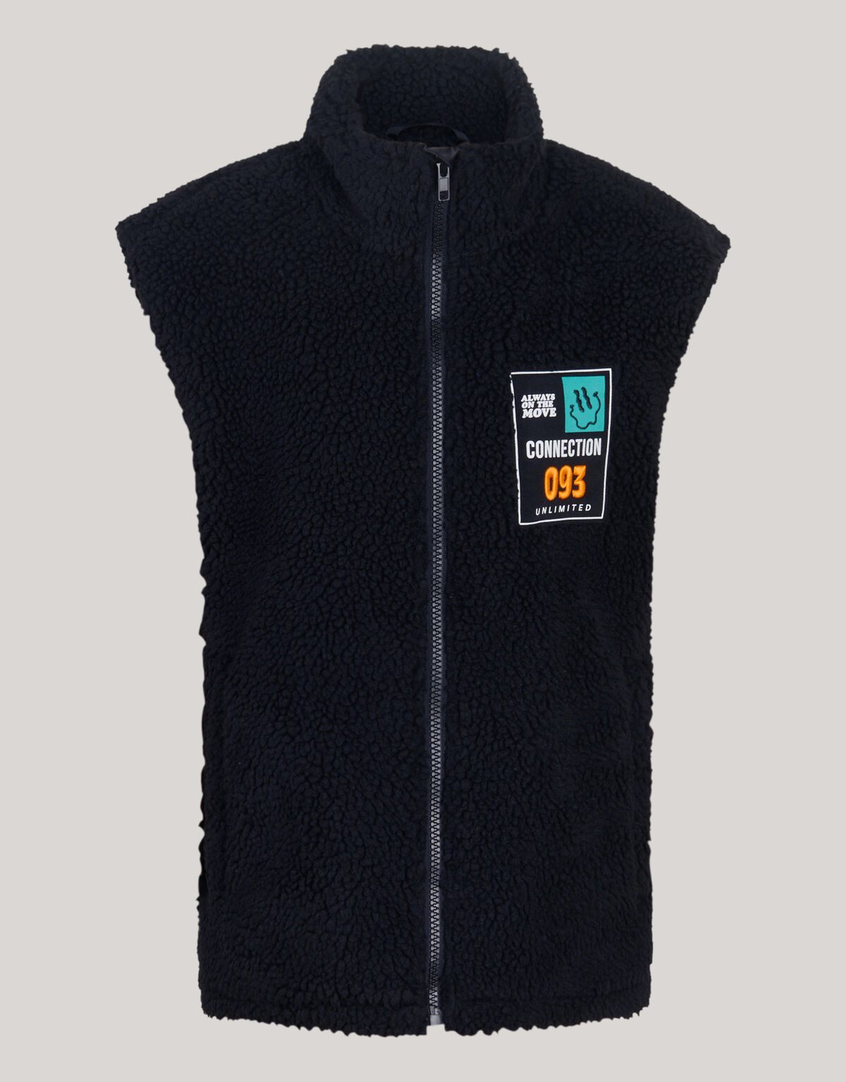 Teddy Bodywarmer Zwart SHOEBY BOYS