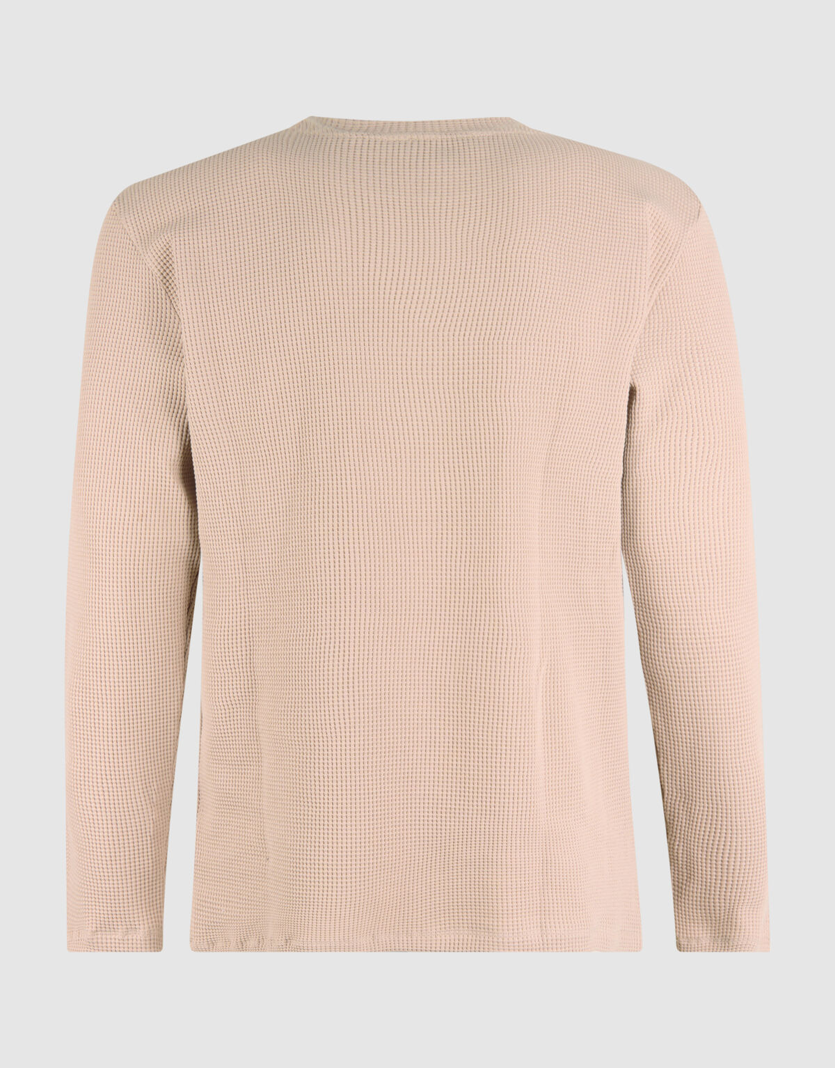 Structuur Longsleeve Zand SHOEBY MEN