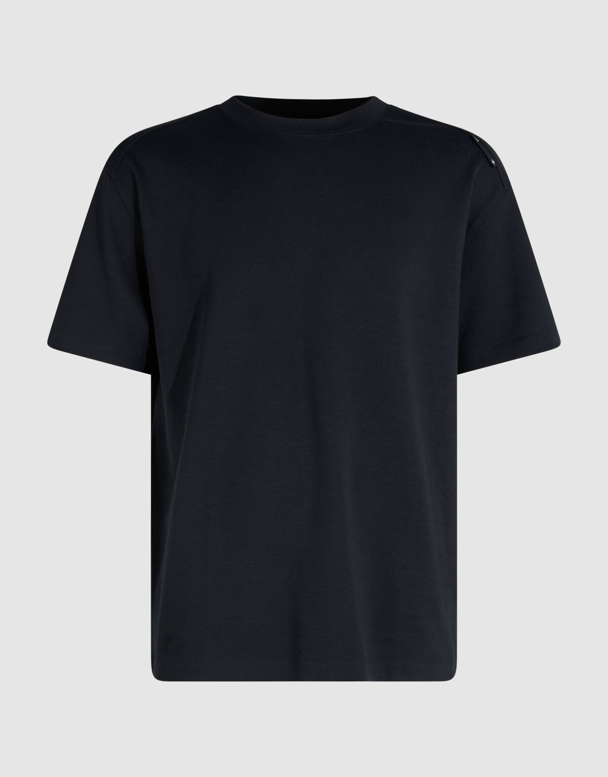 Basis Label T-Shirt Zwart SHOEBY MEN