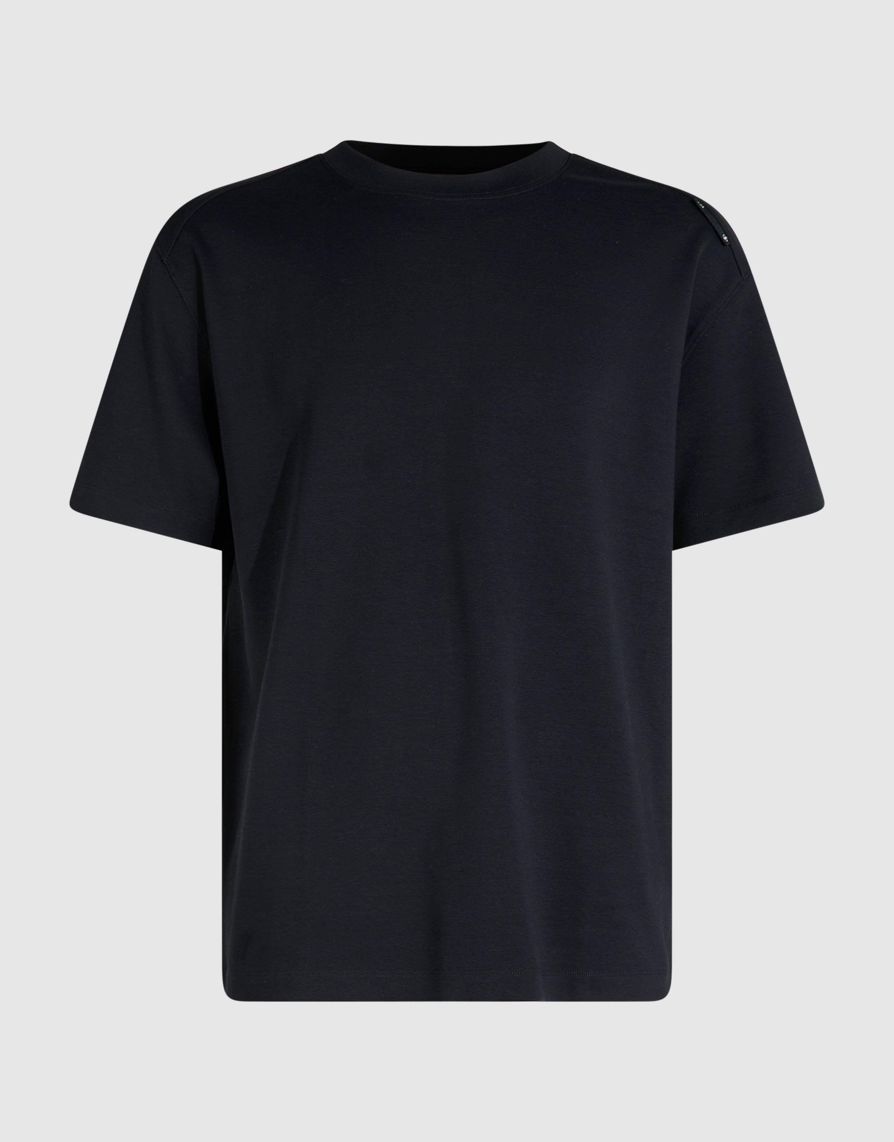 Basis Label T-Shirt Zwart SHOEBY MEN