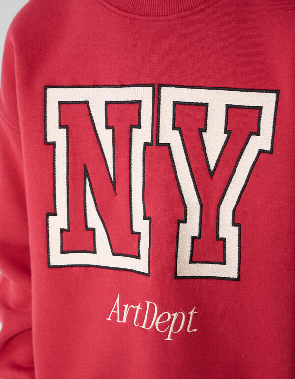 Logo Sweater Rood SHOEBY BOYS