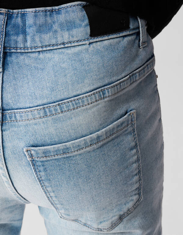 Flared Fit Jeans Bleached SHOEBY GIRLS