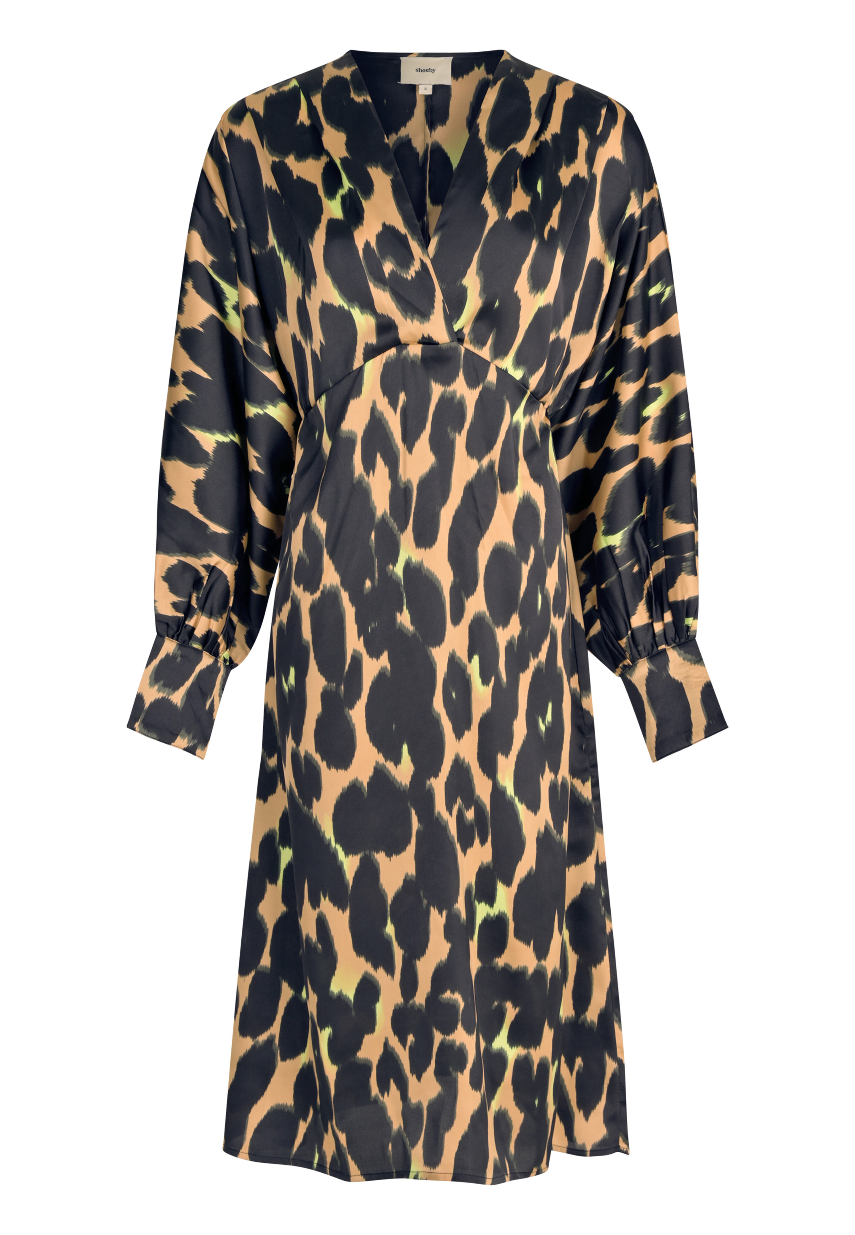 Leopard Maxi Jurk Bruin SHOEBY WOMEN