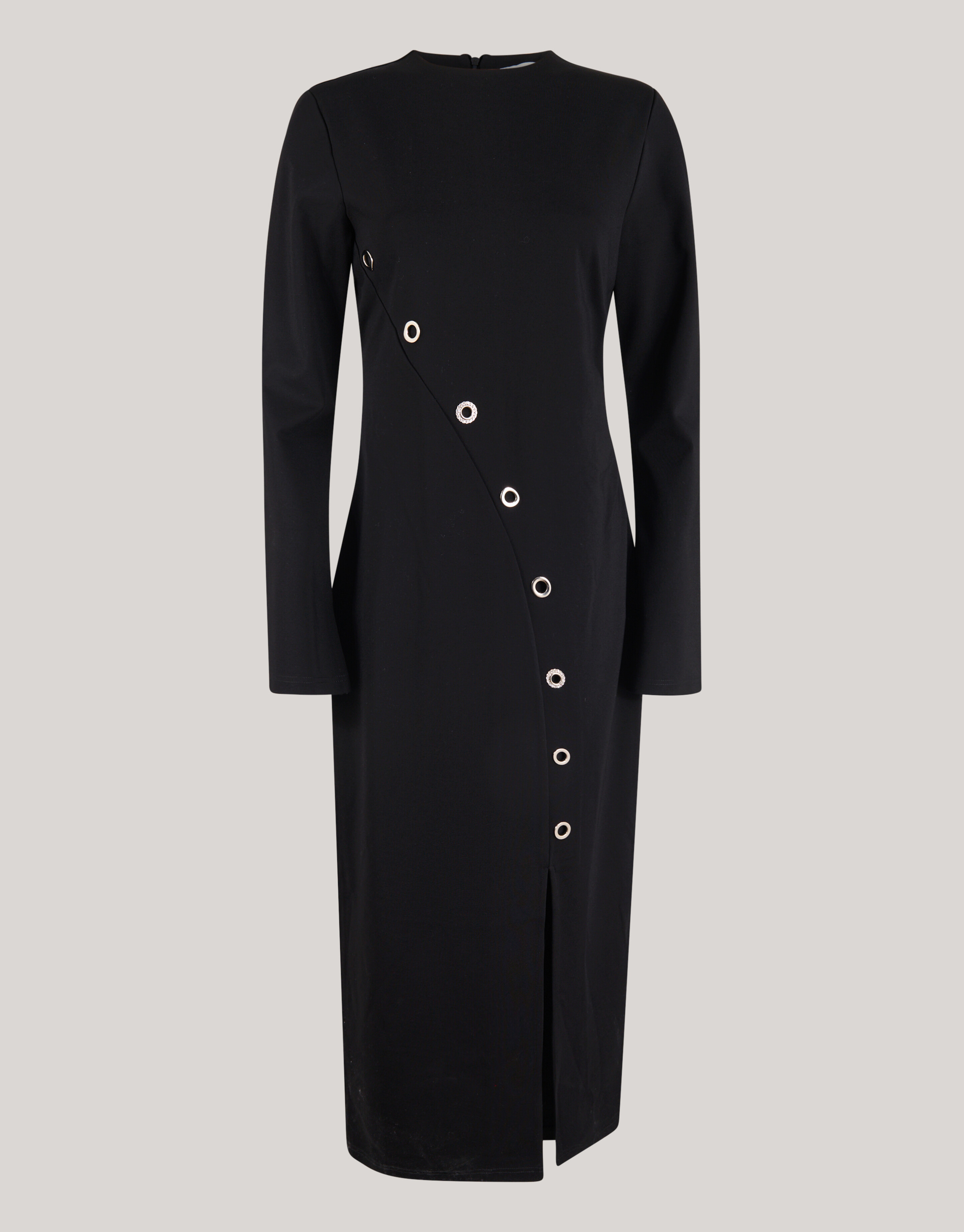 Eyelet Maxi Jurk Zwart SHOEBY WOMEN