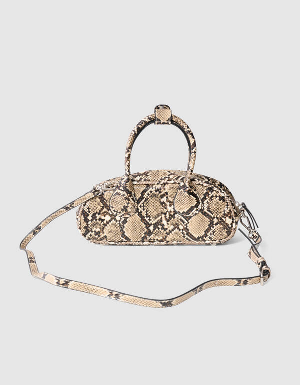Snake Tas Bruin SHOEBY ACCESSOIRES