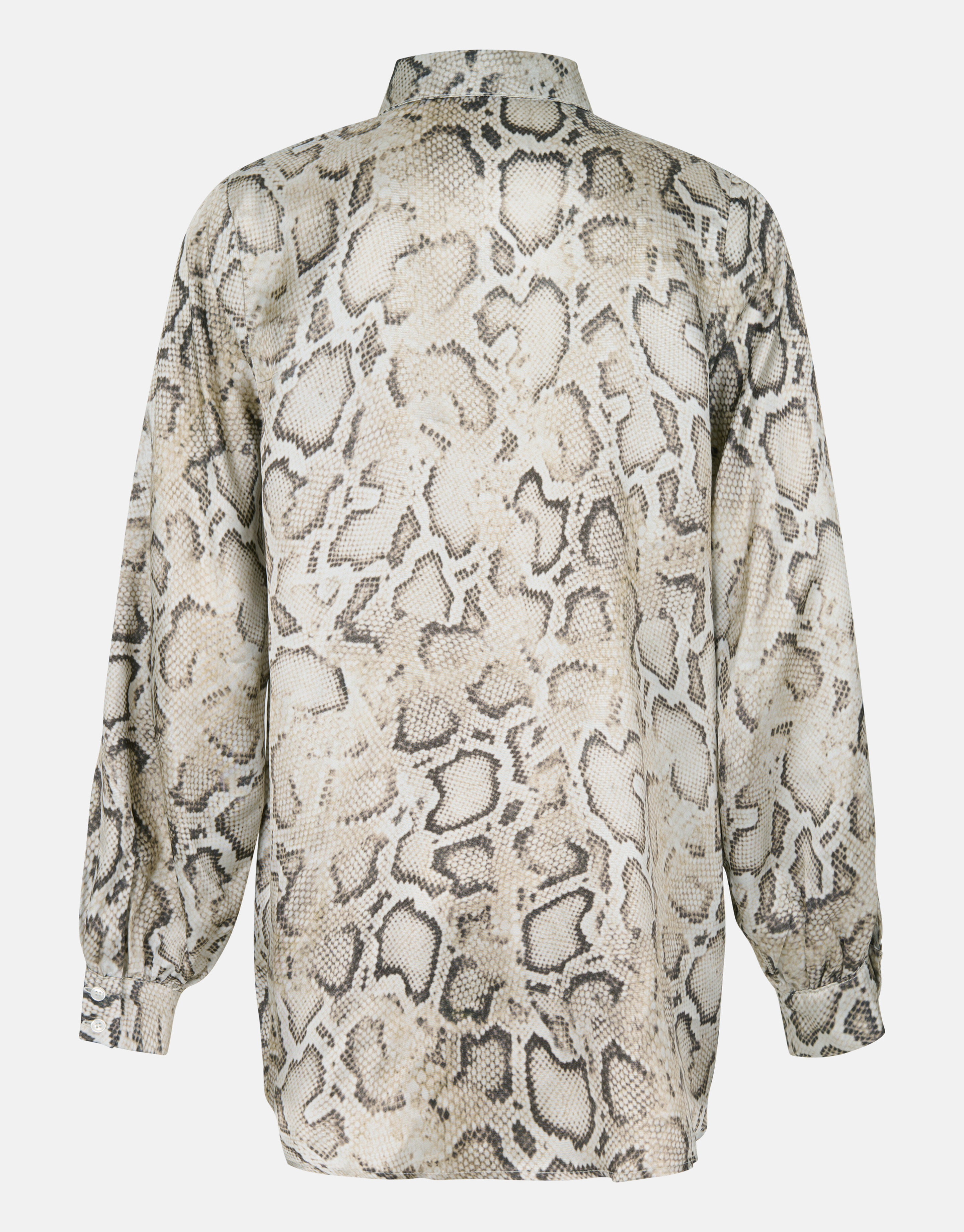 Slangenprint Blouse Beige SHOEBY WOMEN