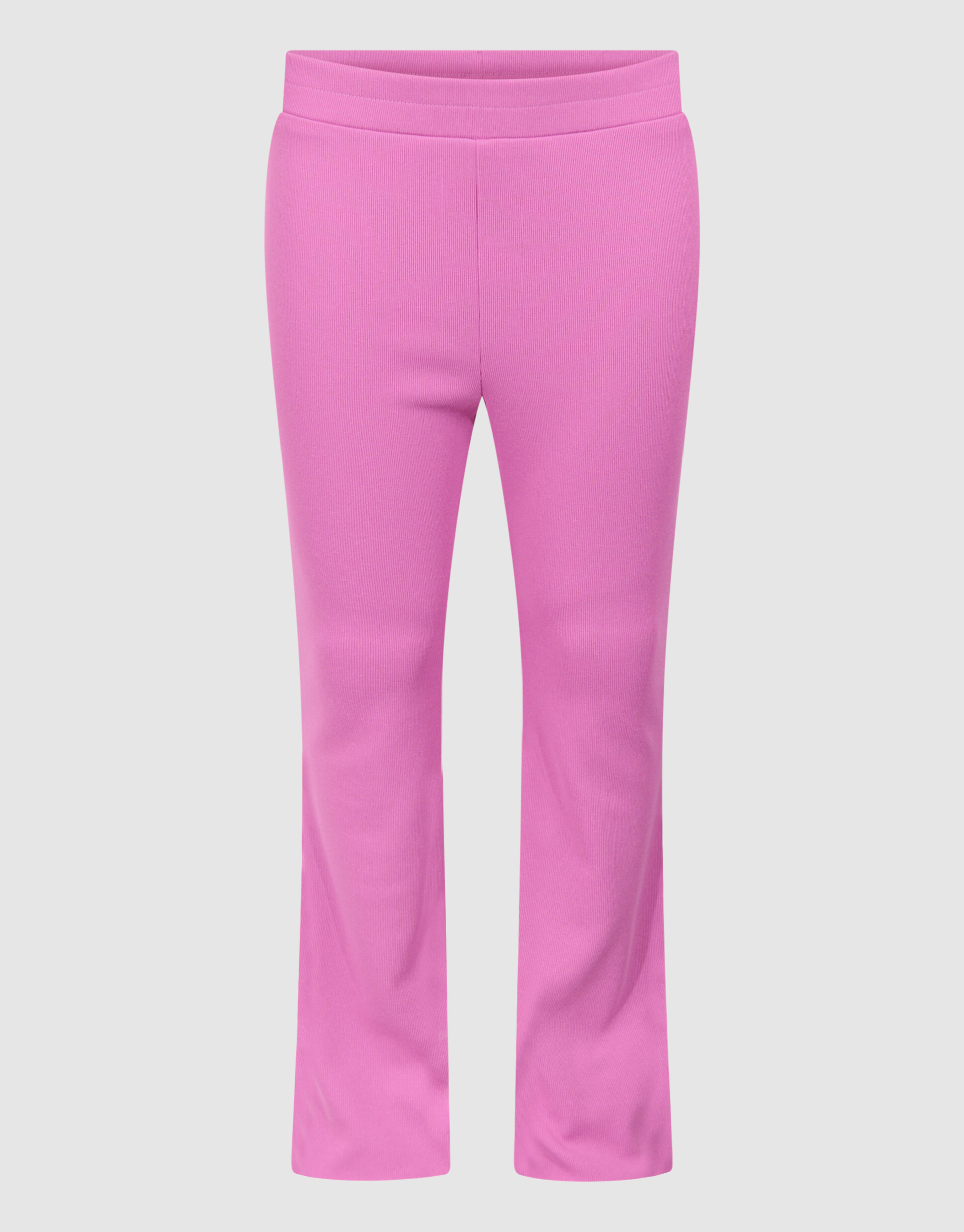 Rib Flared Legging Roze SHOEBY GIRLS