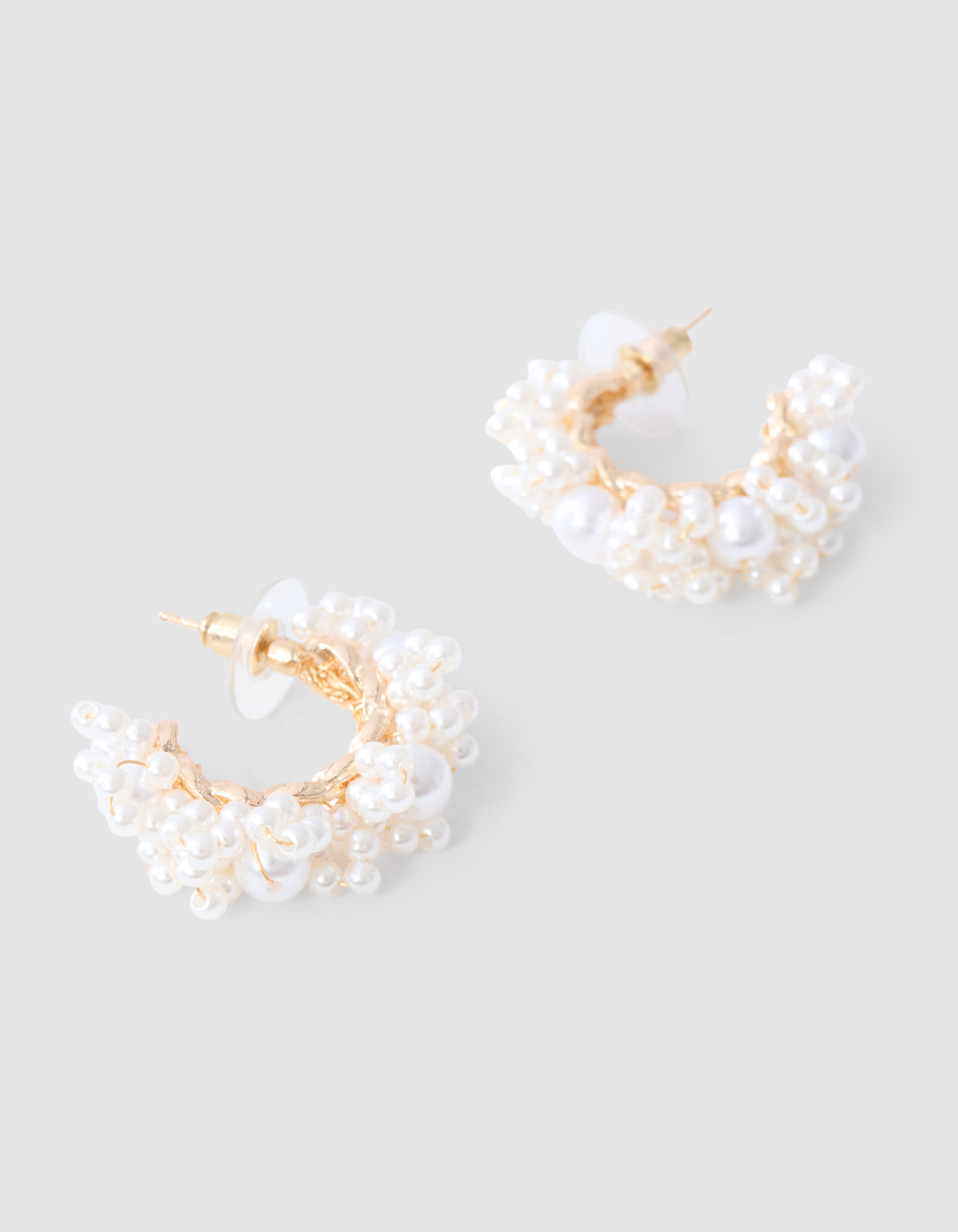 Parel Oorbellen Gebroken Wit SHOEBY ACCESSOIRES