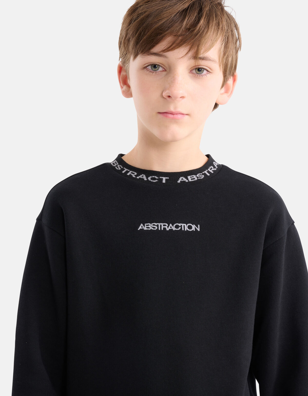 Print Sweater Zwart SHOEBY BOYS